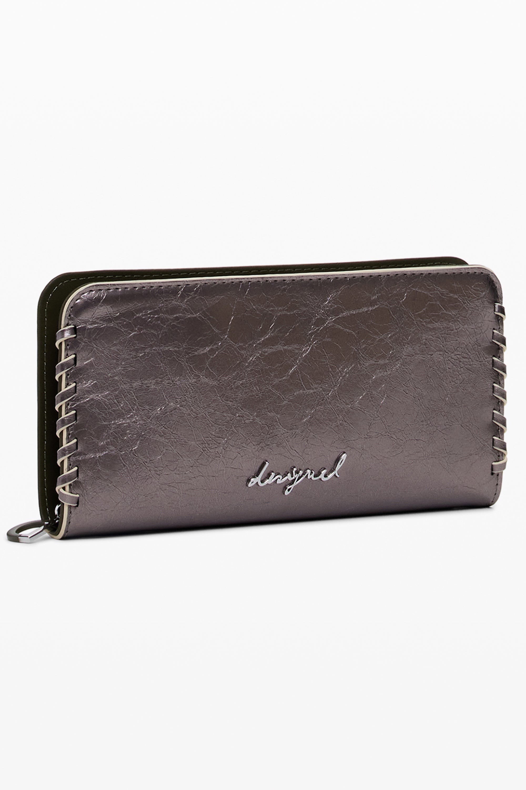 Desigual moteriška piniginė – bronzo spalvos, bronzo spalva, nuotrauka 2