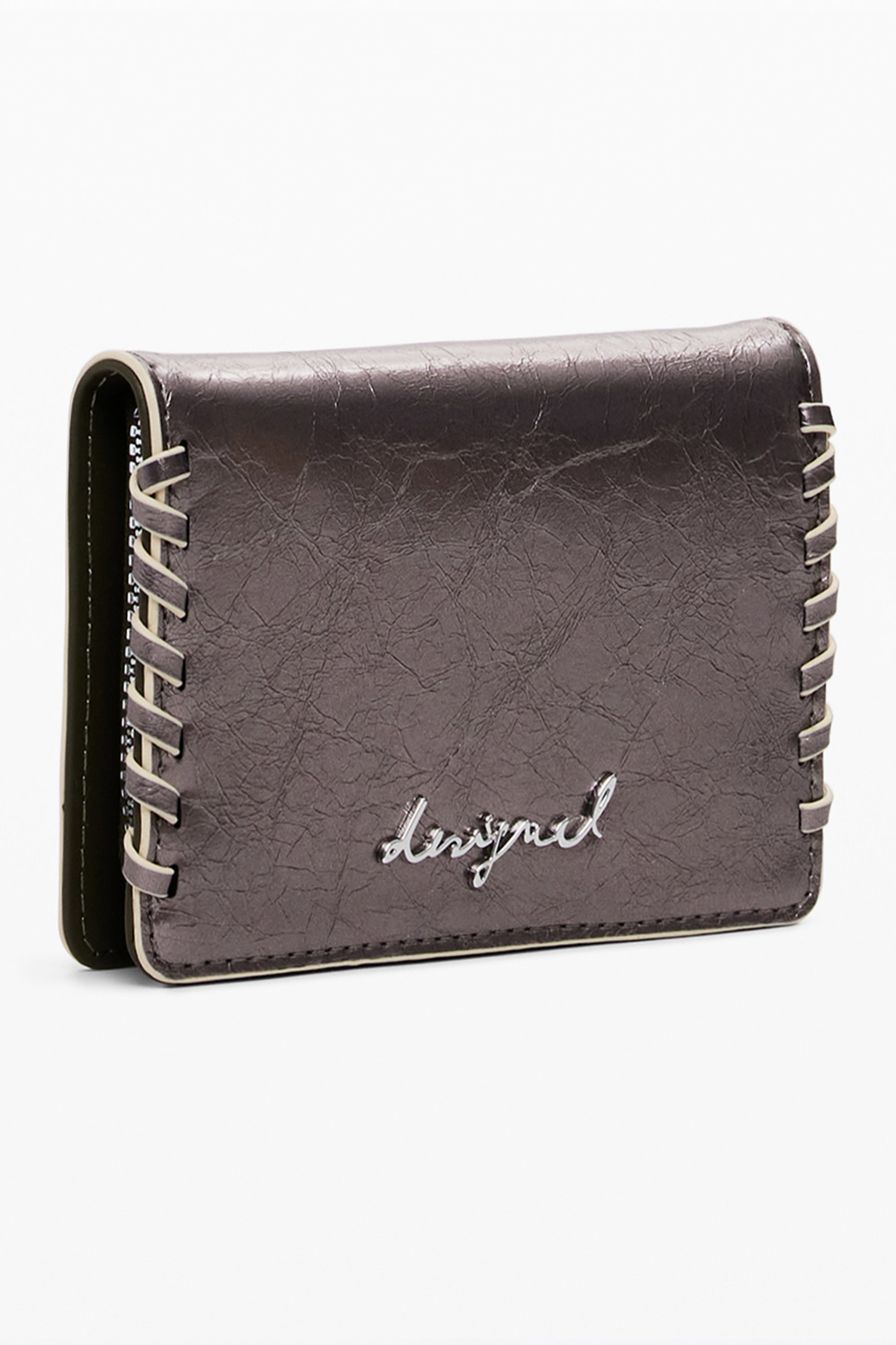 Desigual moteriška piniginė – bronzo spalvos, bronzo spalva, nuotrauka 2
