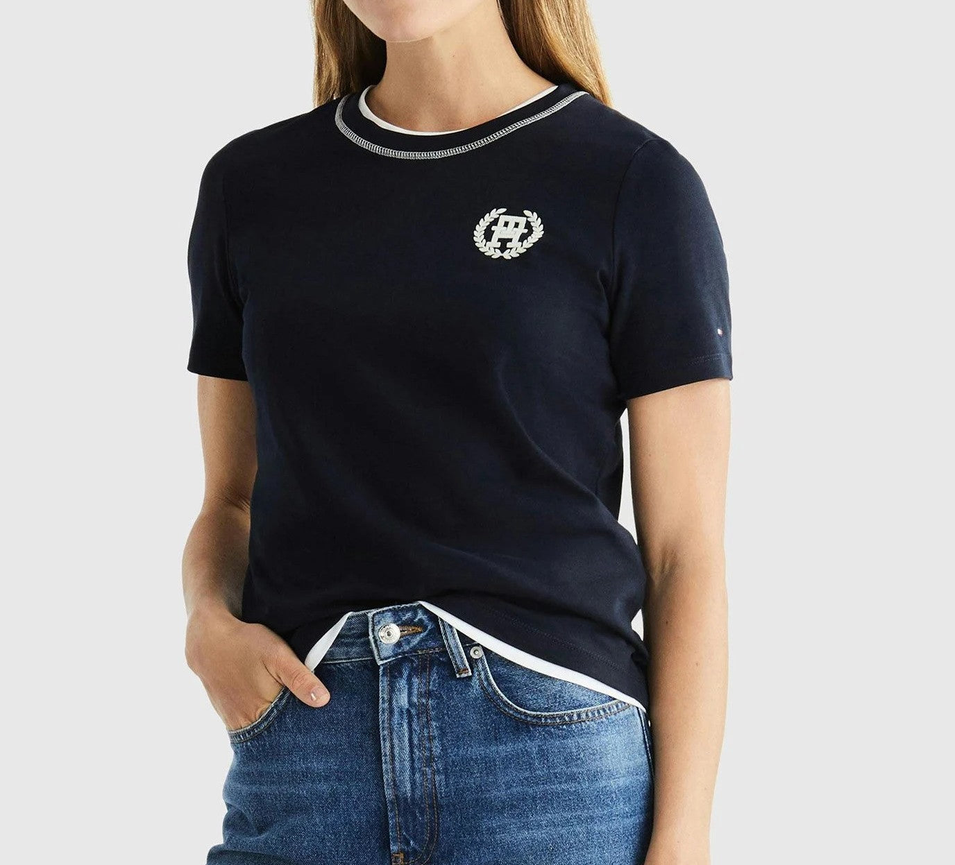 Tommy Hilfiger moteriški marškinėliai – Rezivelo