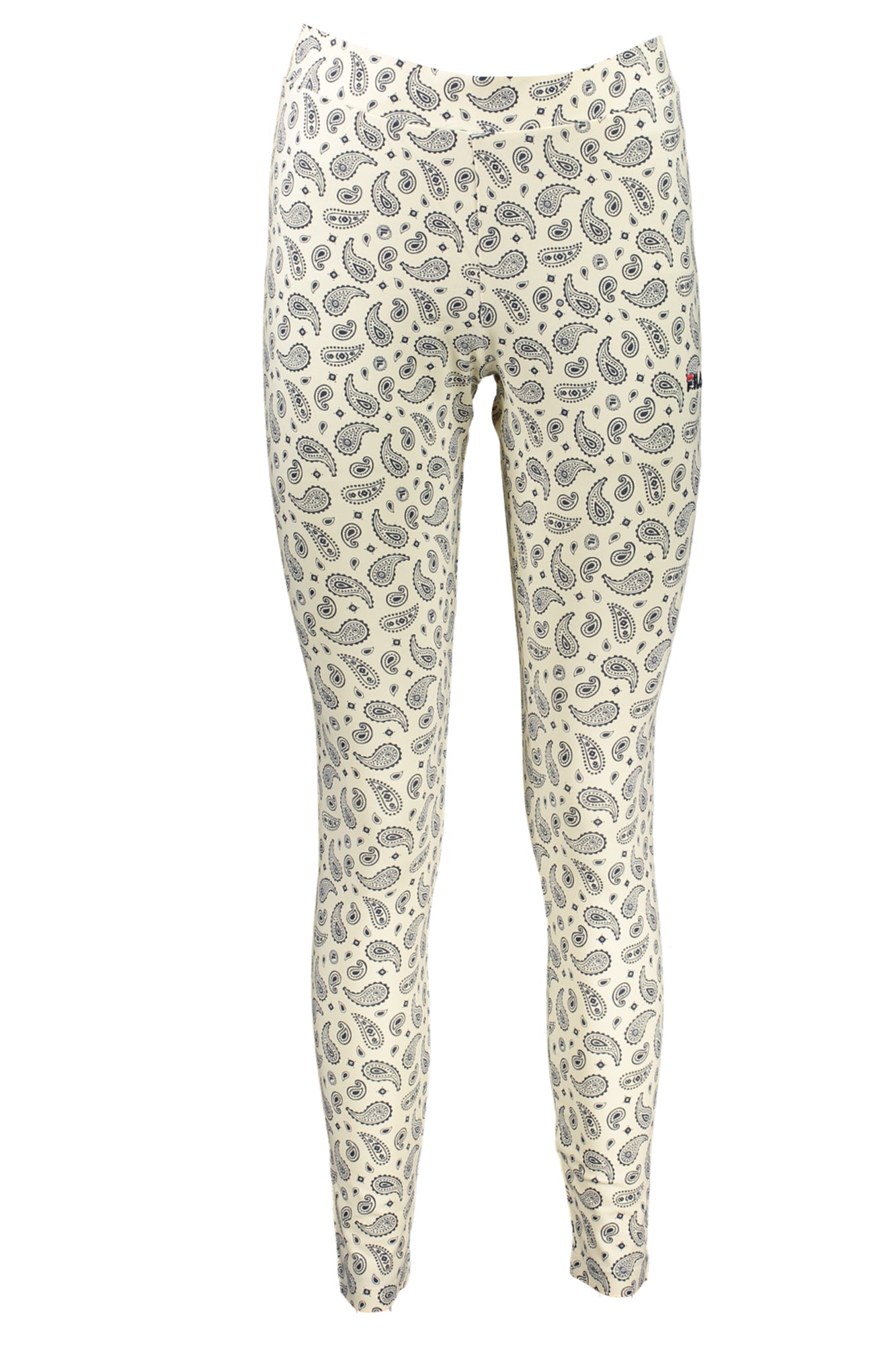 Fila moteriškos sportinės kelnės – balta spalvos, balta spalva