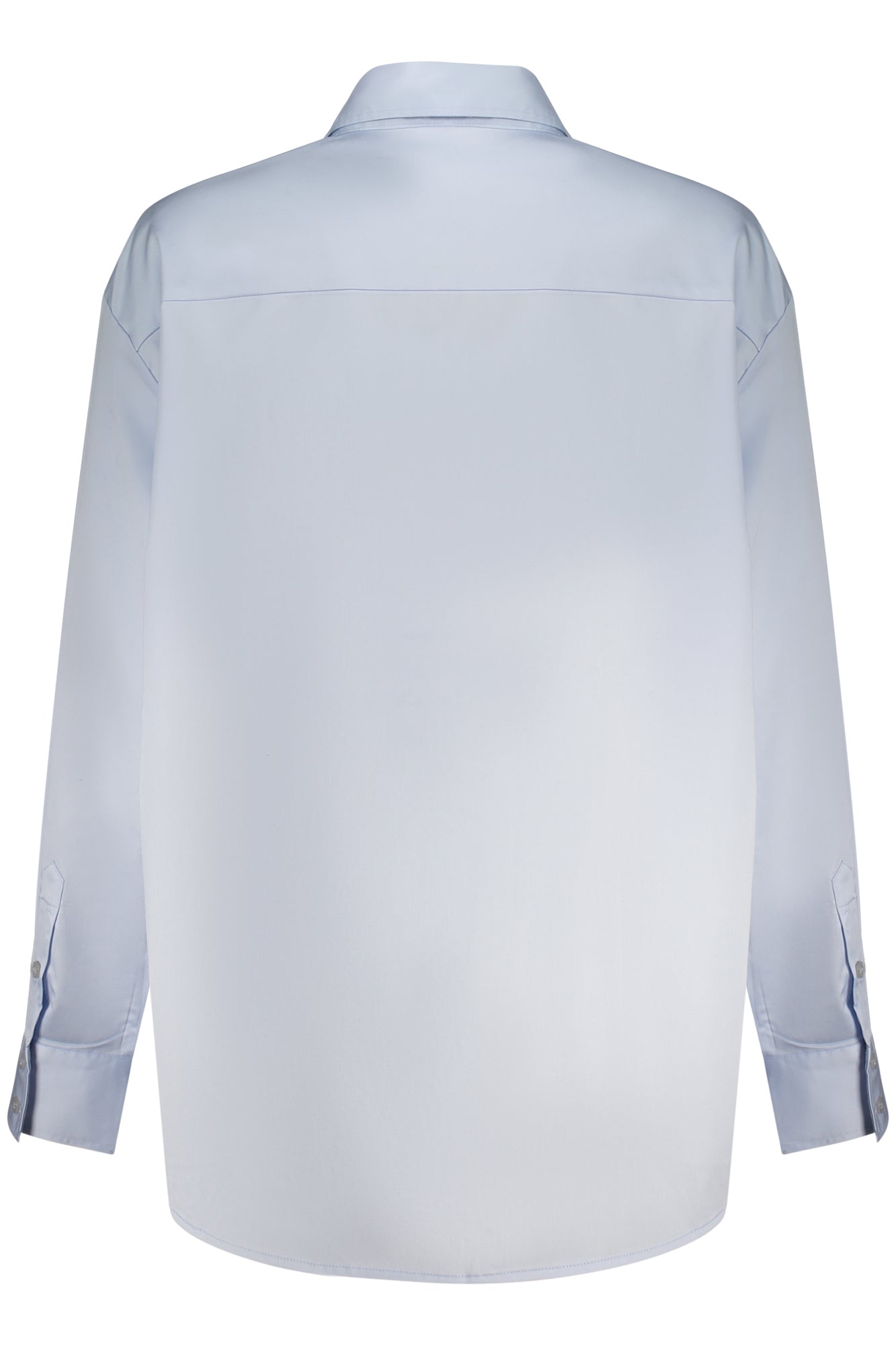Guess moteriški marškiniai – azzurro spalvos, azzurro spalva, nuotrauka 2