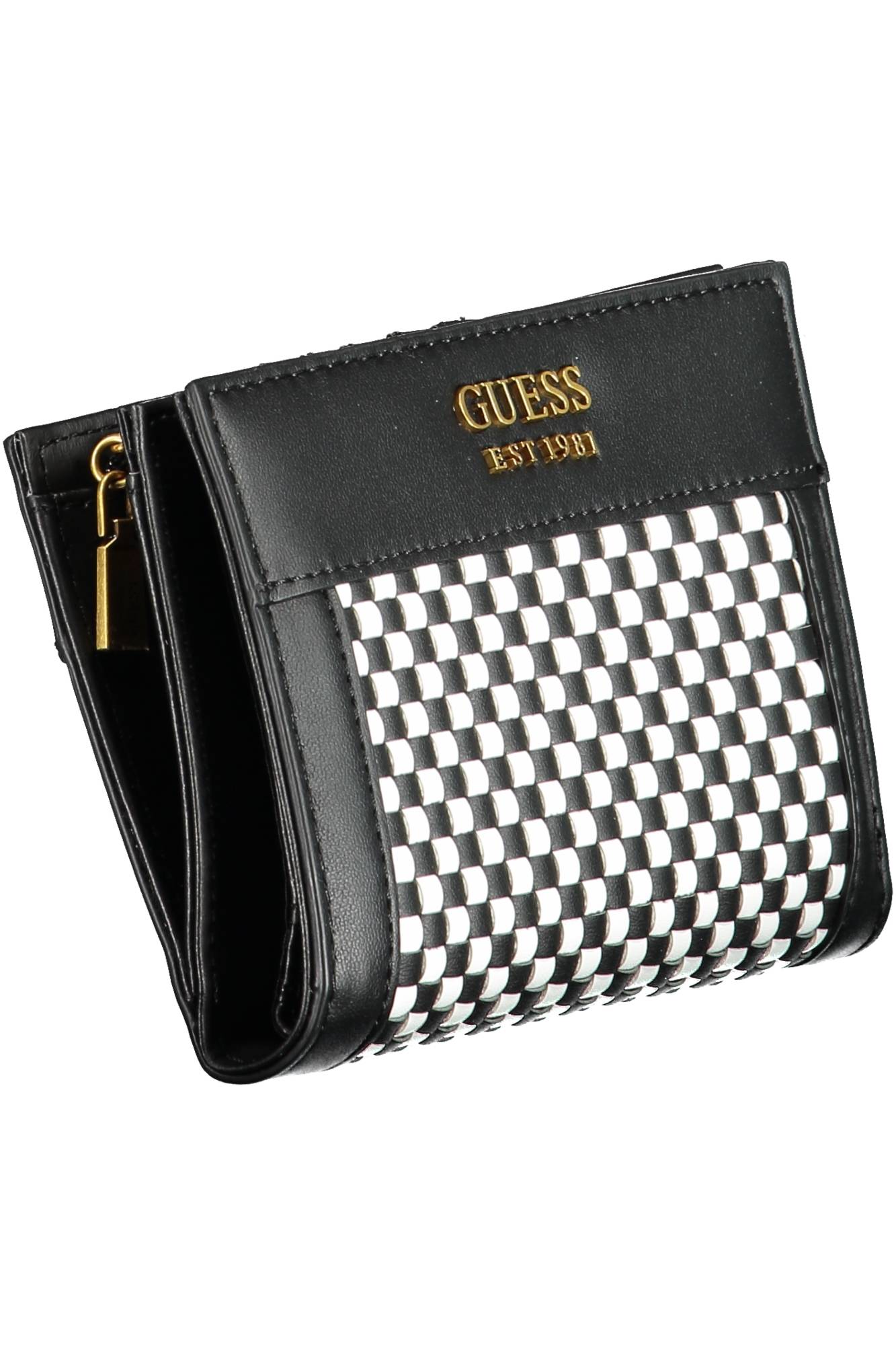 Guess moteriška piniginė – juodos spalvos, juodos spalvos, nuotrauka 3