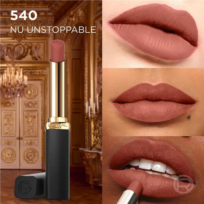 L’Oréal Paris Colour Riche matiniai lūpų dažai 540 Le Nude Unstoppable – Rezivelo