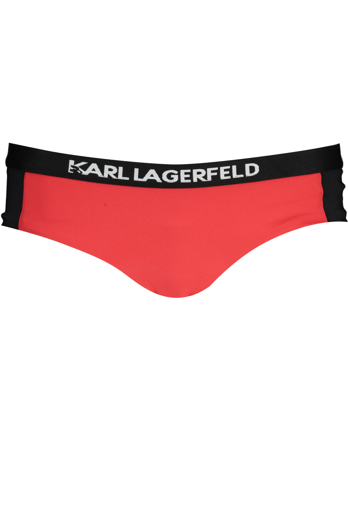 Karl Lagerfeld moteriška maudymosi apranga – raudonos spalvos, raudonos spalvos