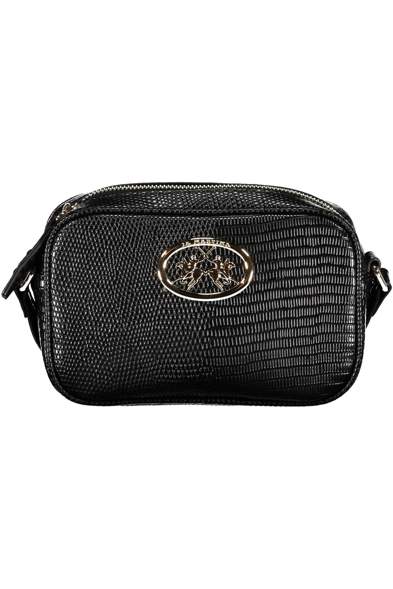 La Martina moteriška rankinė – juodos spalvos, juodos spalvos