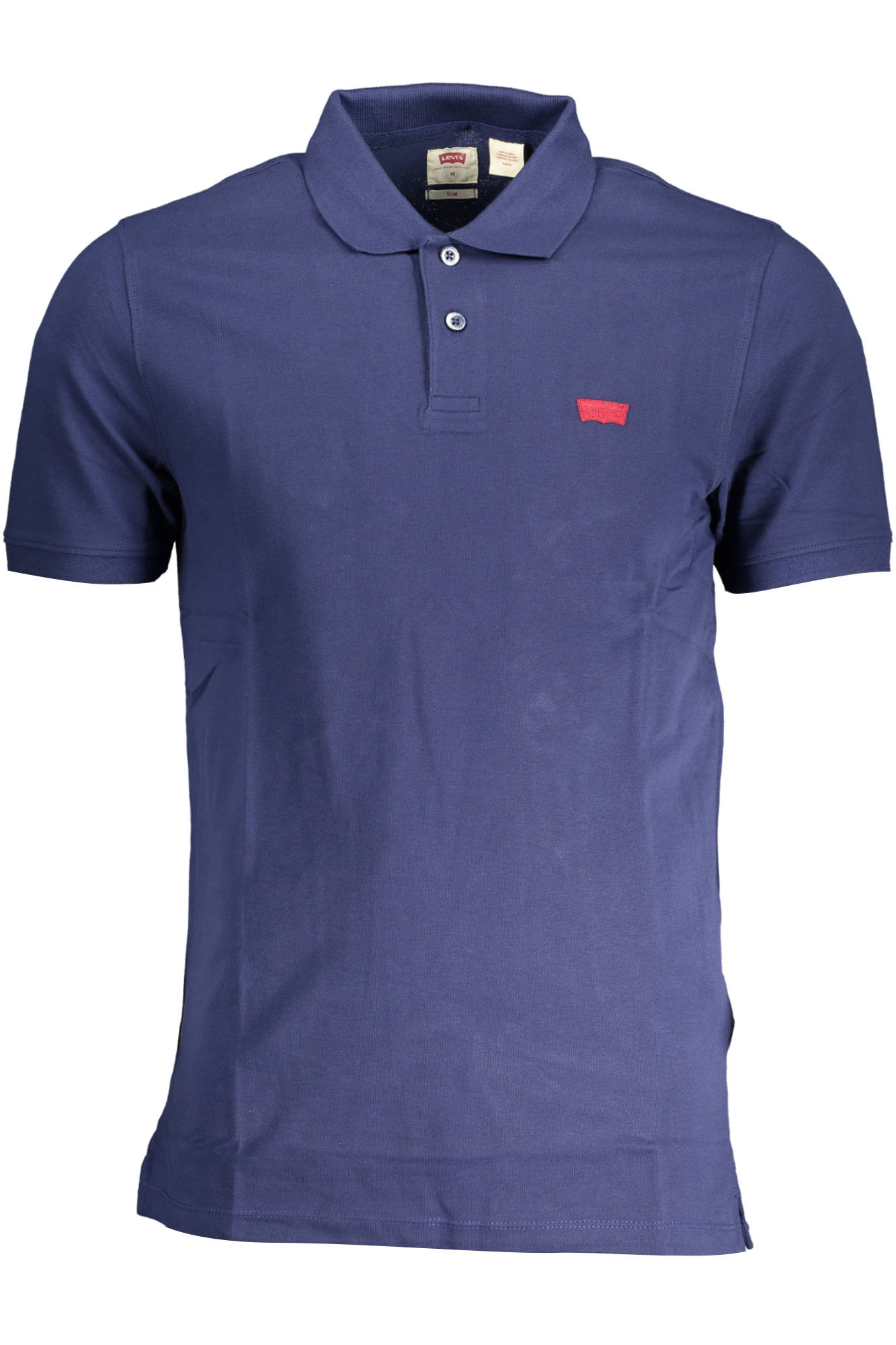 Levi's vyriški polo marškinėliai – mėlynos spalvos, mėlynos spalvos