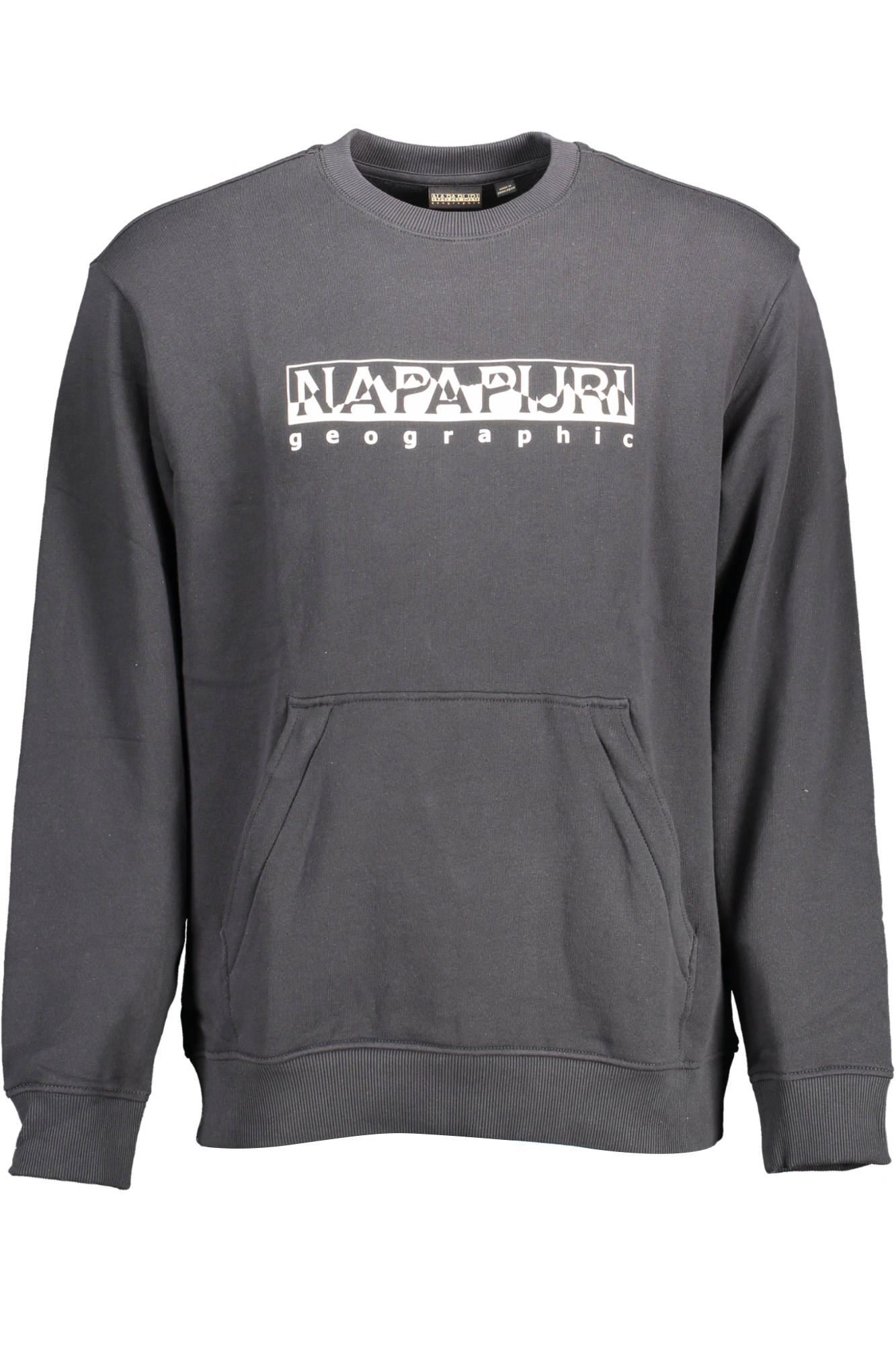 Napapijri vyriškas džemperis – juoda spalvos, juoda spalva