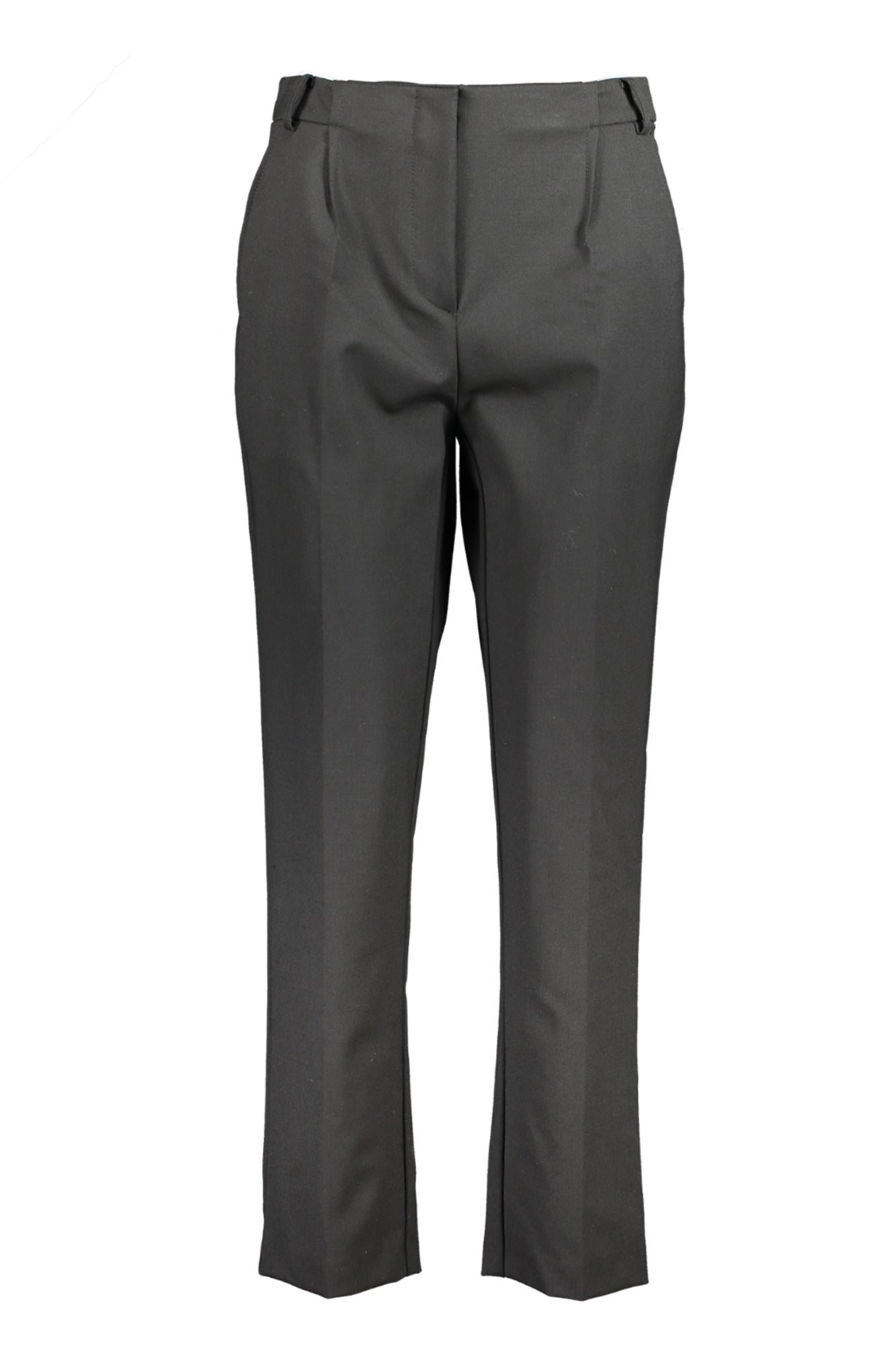 Patrizia Pepe moteriškos kelnės – juodos spalvos, juodos spalvos