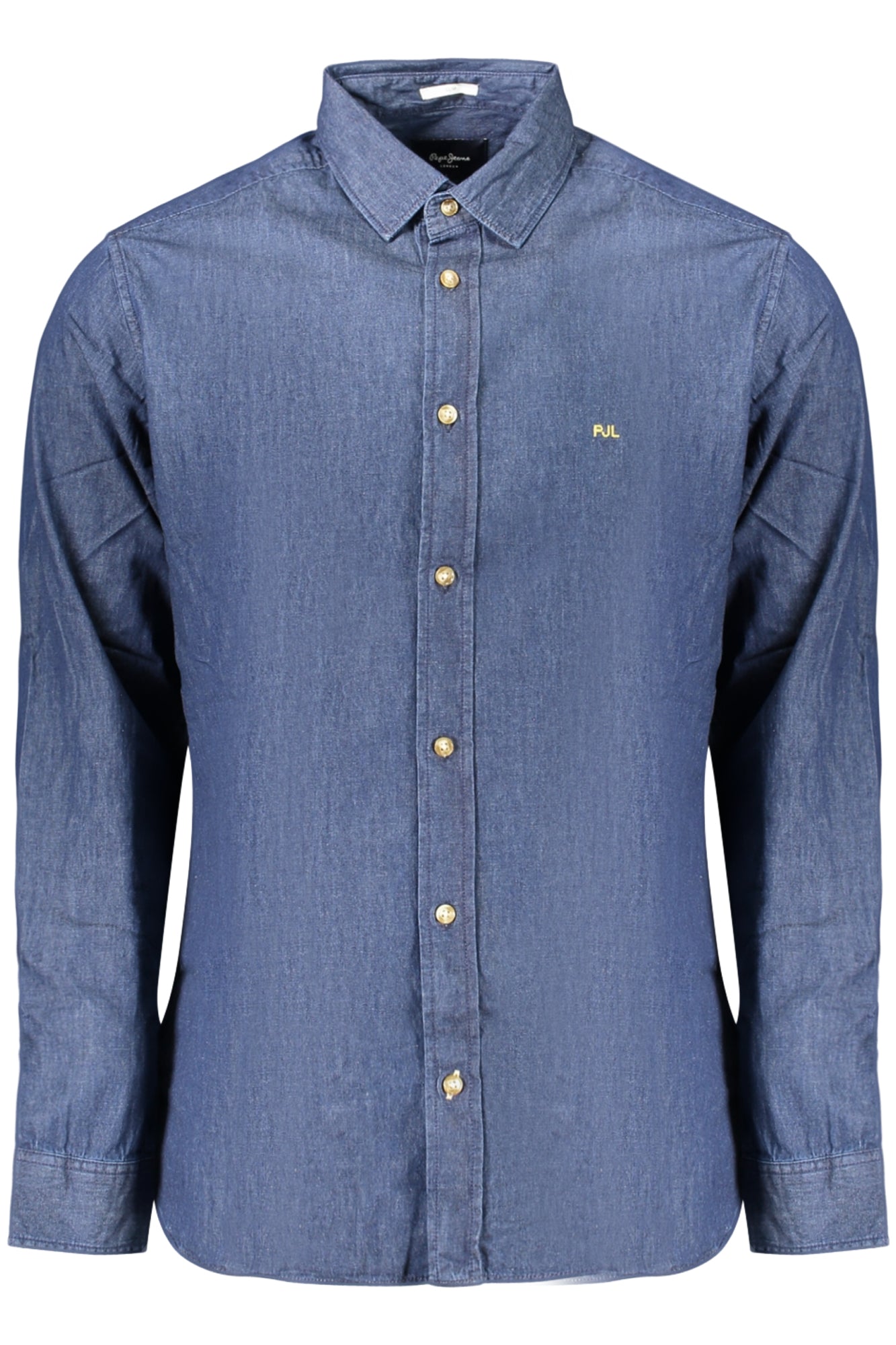 Pepe Jeans vyriški marškiniai – mėlynos spalvos, mėlynos spalvos