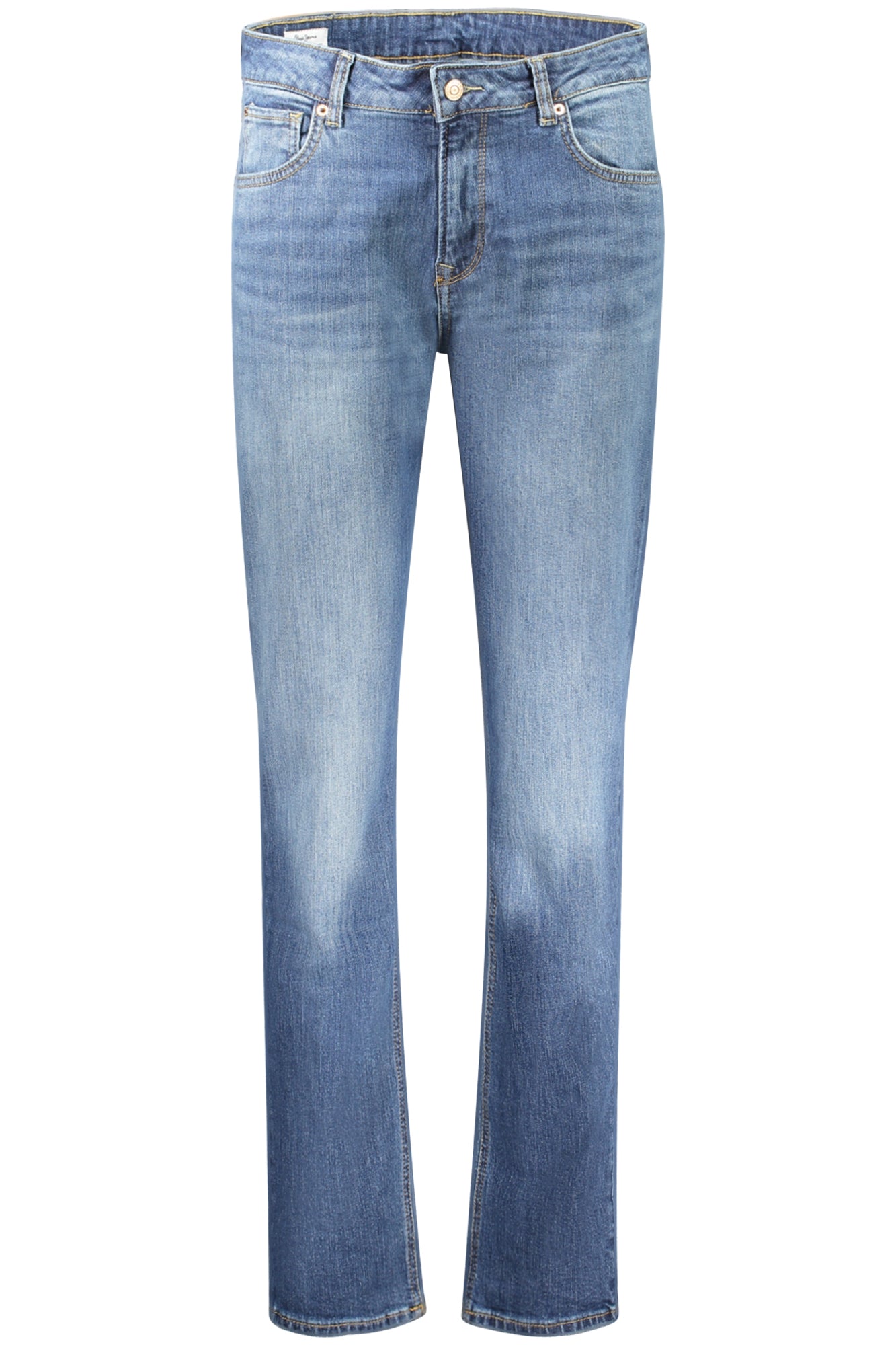Pepe Jeans moteriški džinsai – mėlynos spalvos, mėlynos spalvos