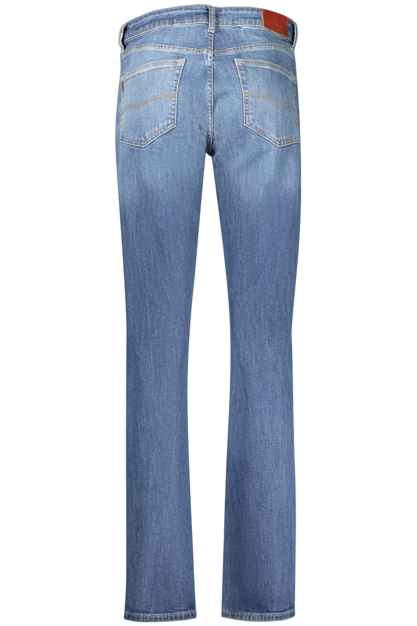 Pepe Jeans moteriški džinsai – mėlynos spalvos, mėlynos spalvos, nuotrauka 2