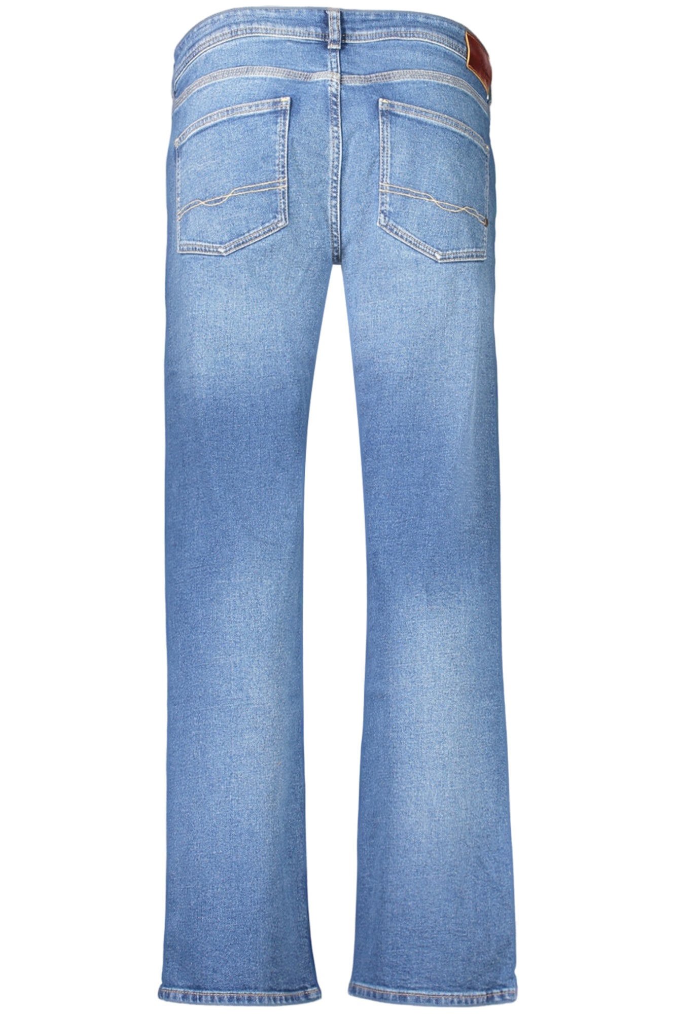 Pepe Jeans moteriški džinsai – mėlynos spalvos, mėlynos spalvos, nuotrauka 2