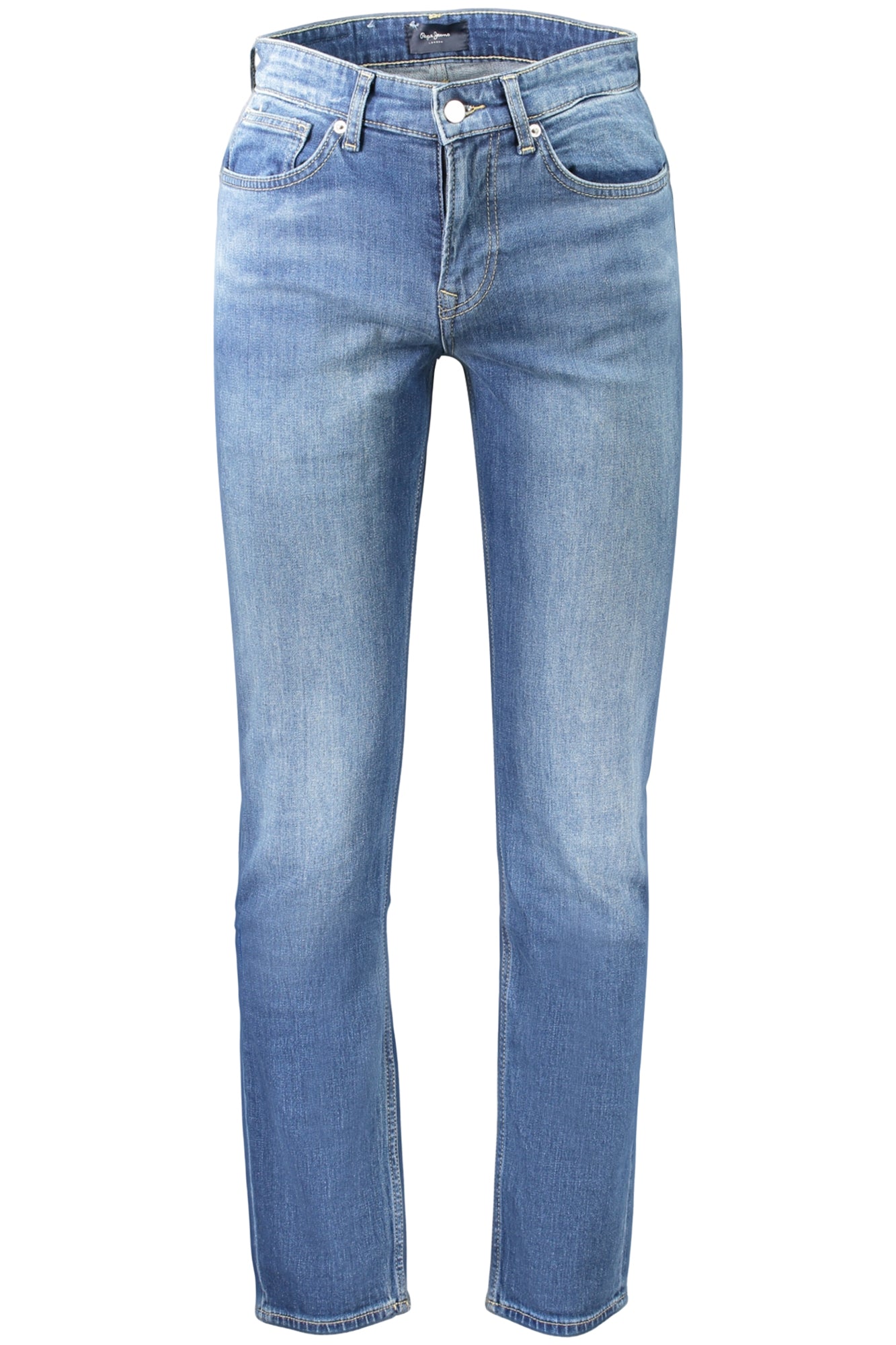 Pepe Jeans vyriški džinsai – mėlynos spalvos, mėlynos spalvos