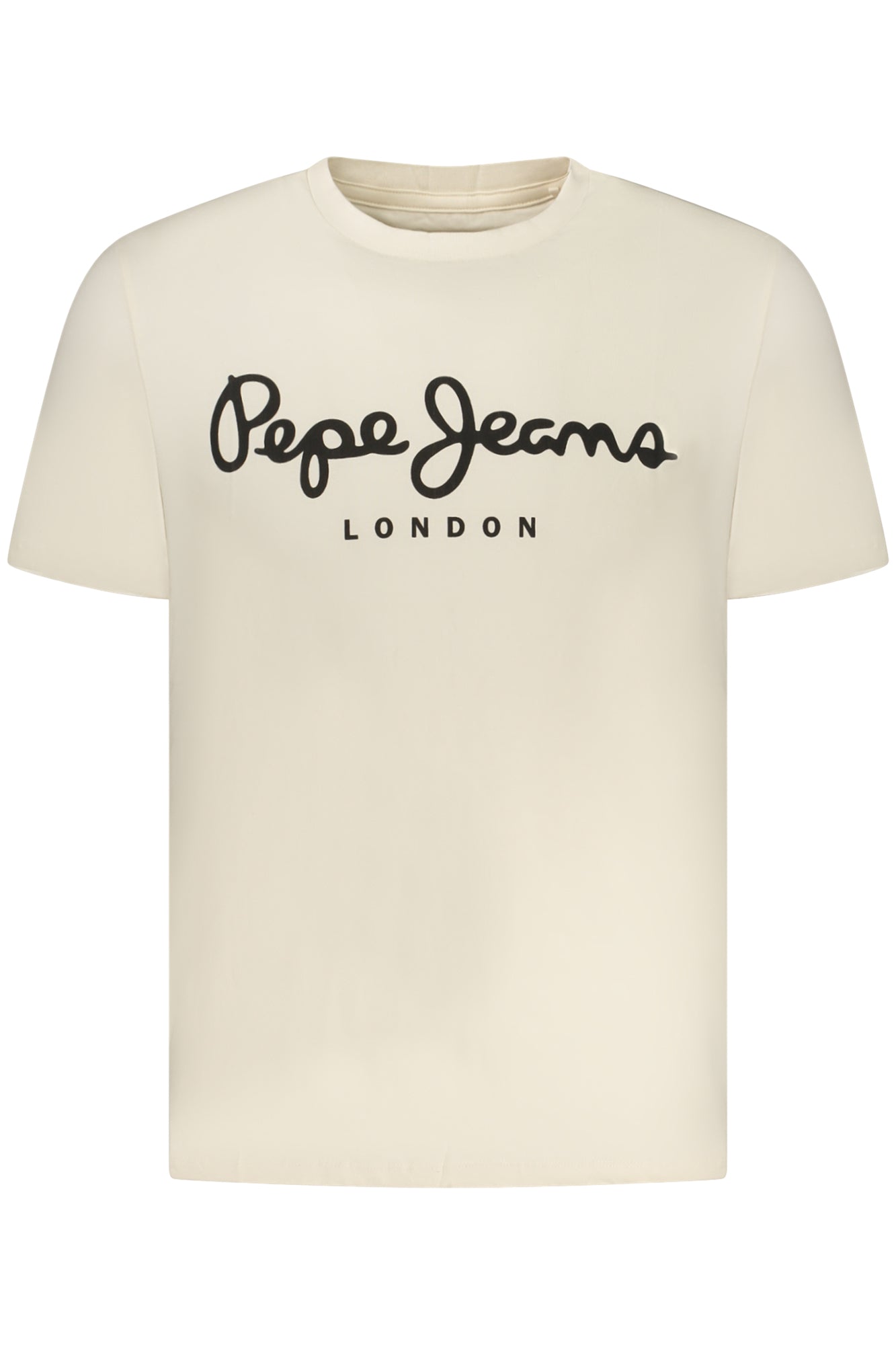 Pepe Jeans vyriški marškinėliai – smėlio spalvos, smėlio spalvos