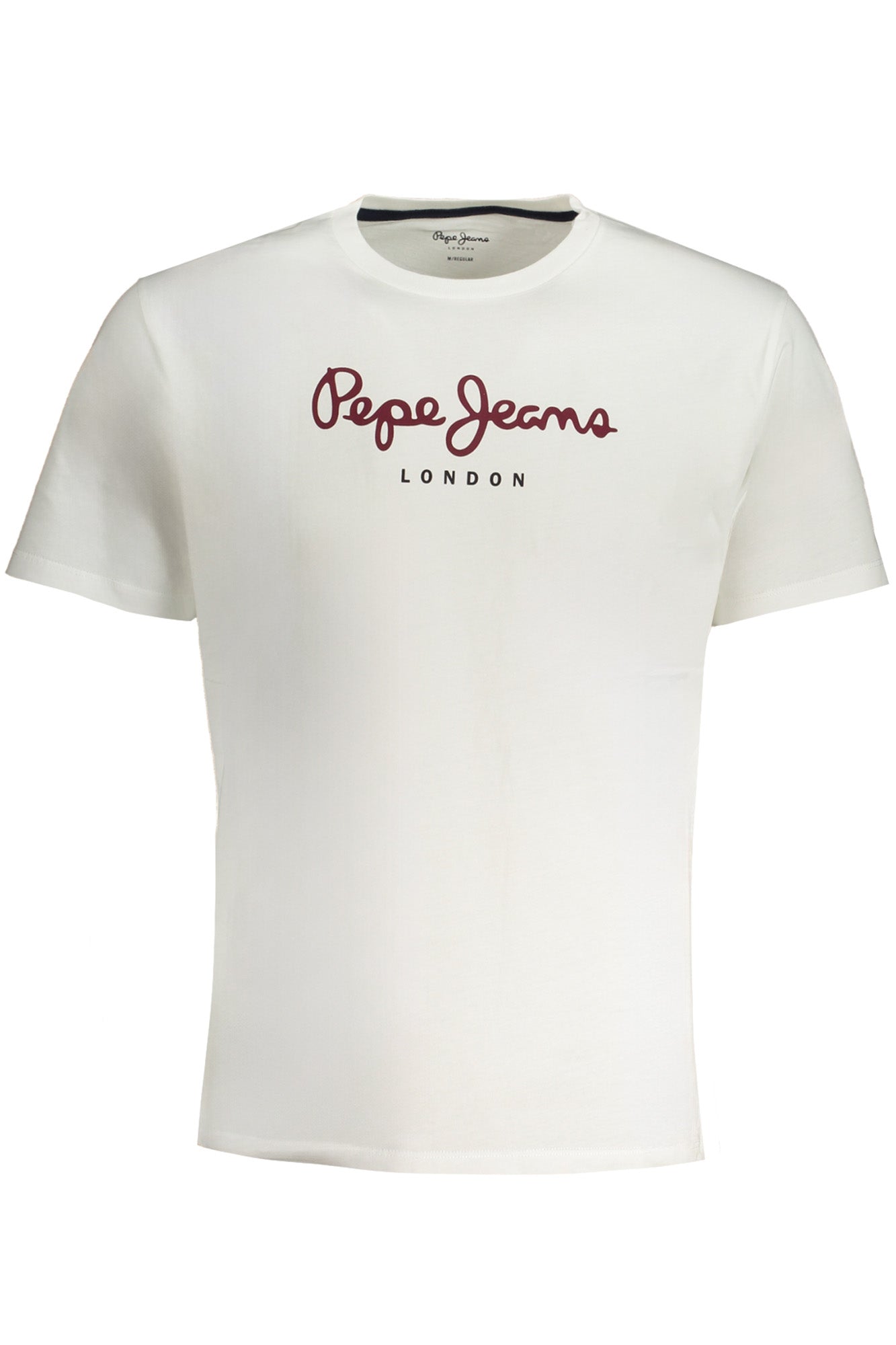 Pepe Jeans vyriški marškinėliai – baltos spalvos, baltos spalvos