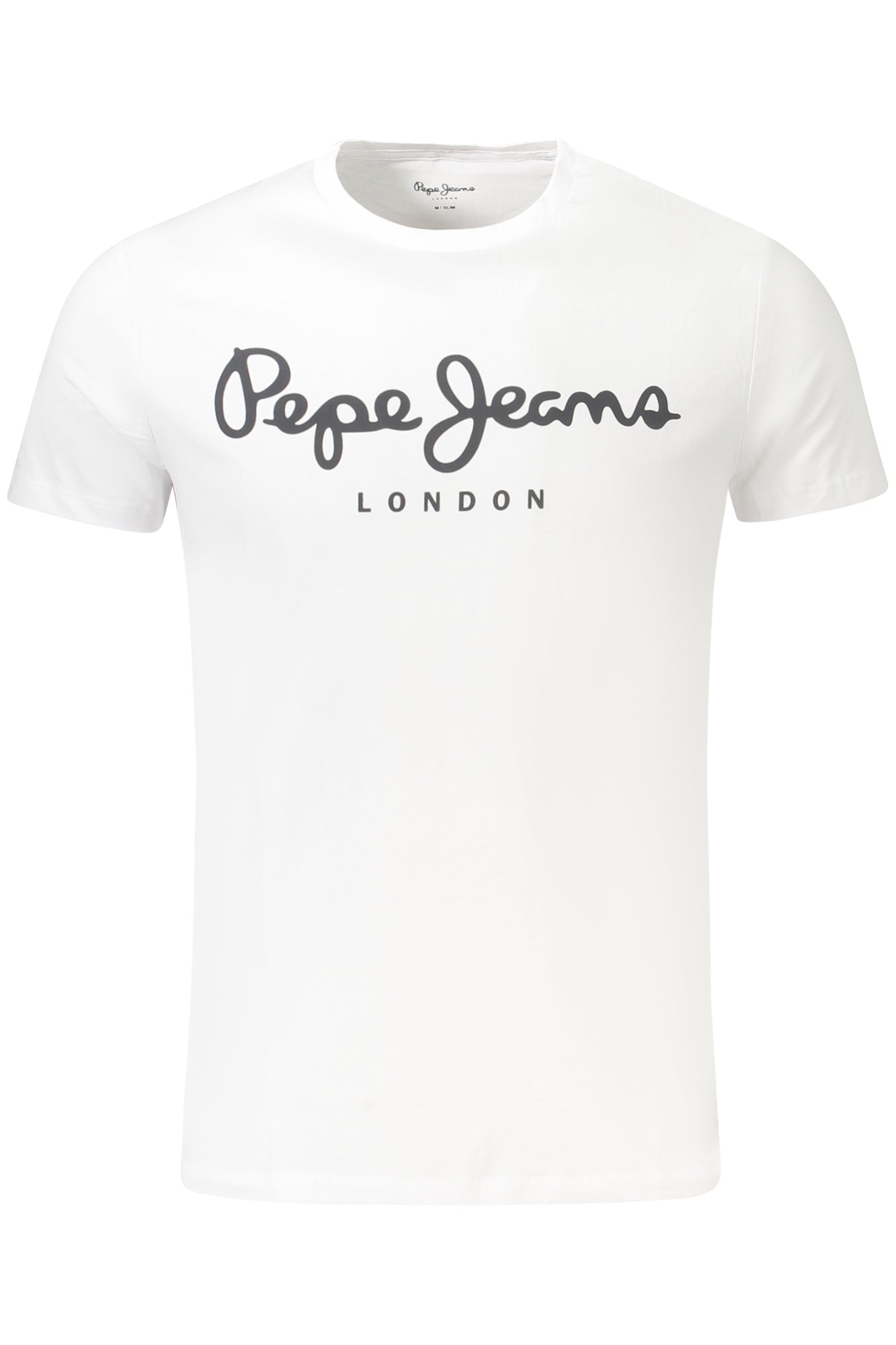Pepe Jeans vyriški marškinėliai – baltos spalvos, baltos spalvos