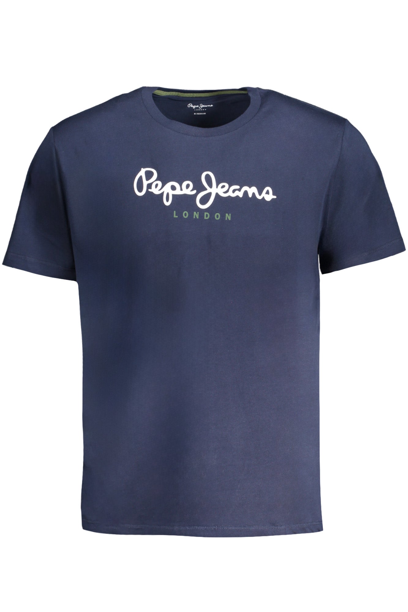 Pepe Jeans vyriški marškinėliai – mėlyna spalvos, mėlyna spalva