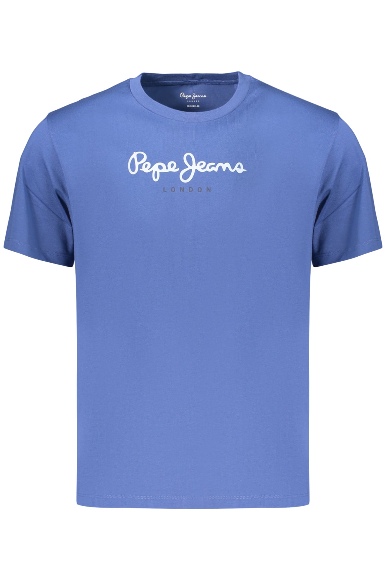 Pepe Jeans vyriški marškinėliai – mėlynos spalvos, mėlynos spalvos