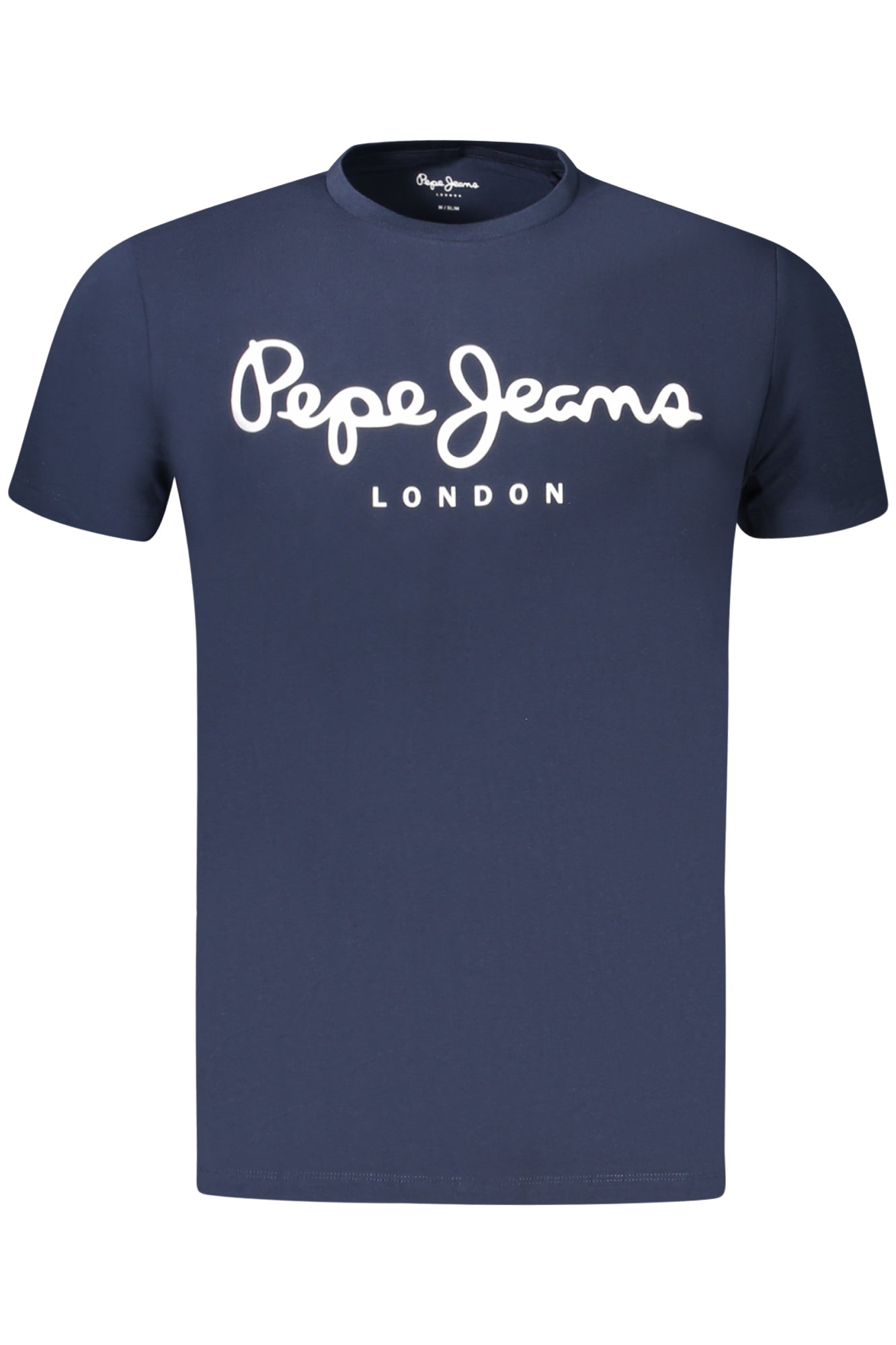 Pepe Jeans vyriški marškinėliai – mėlynos spalvos, mėlynos spalvos