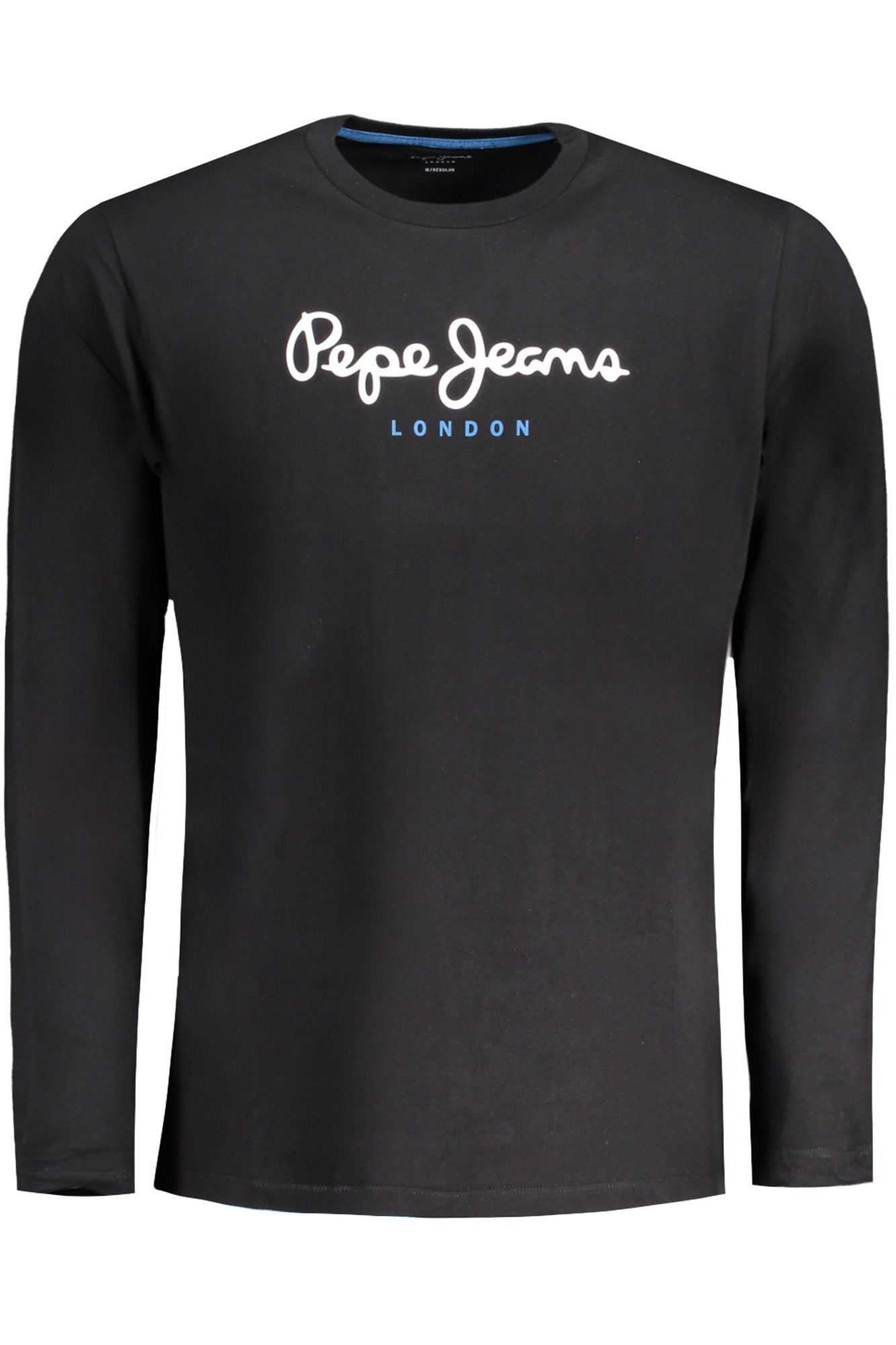 Pepe Jeans vyriški marškinėliai – juodos spalvos, juodos spalvos