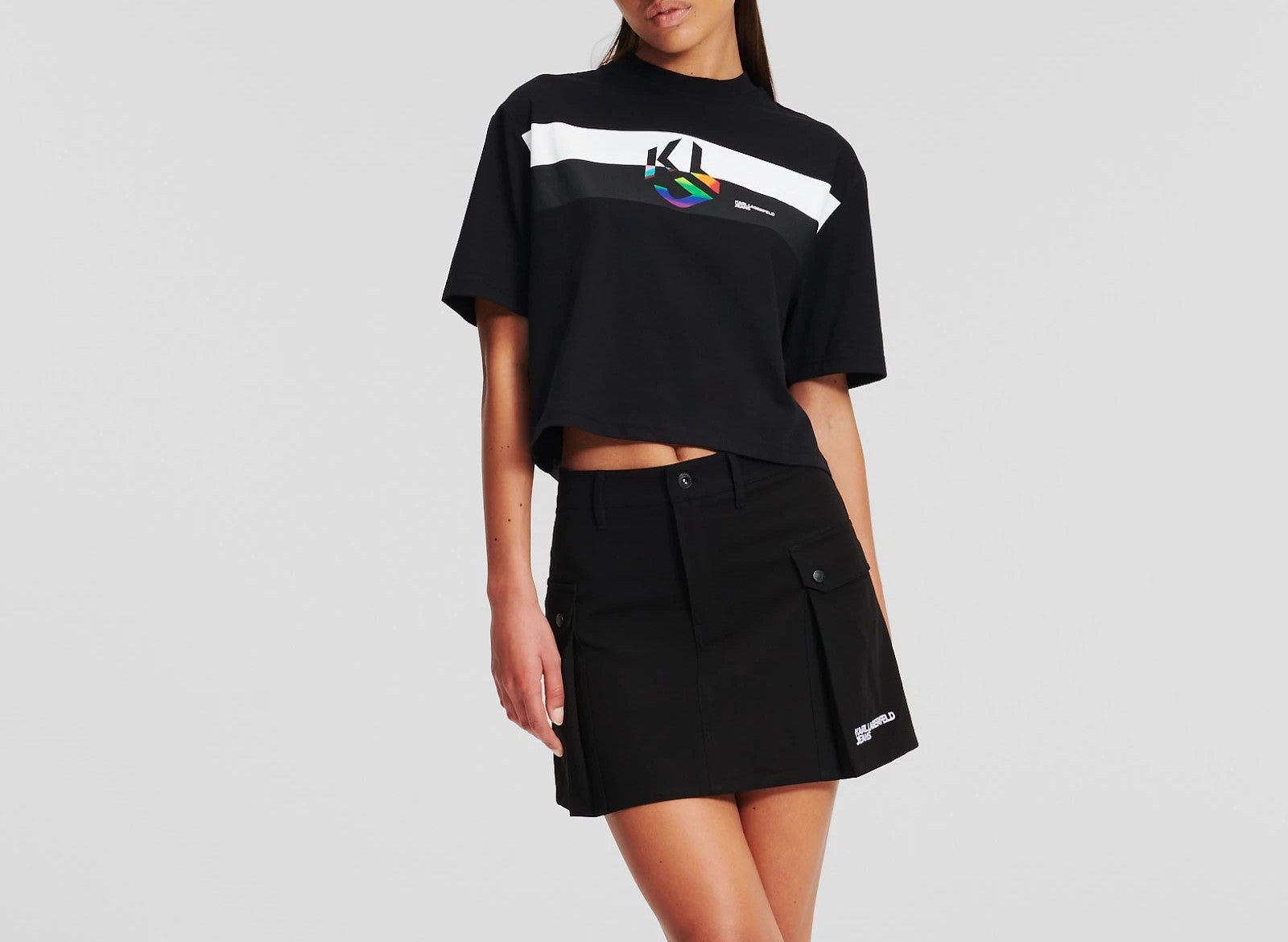 Karl Lagerfeld jeans moteriškas sijonas