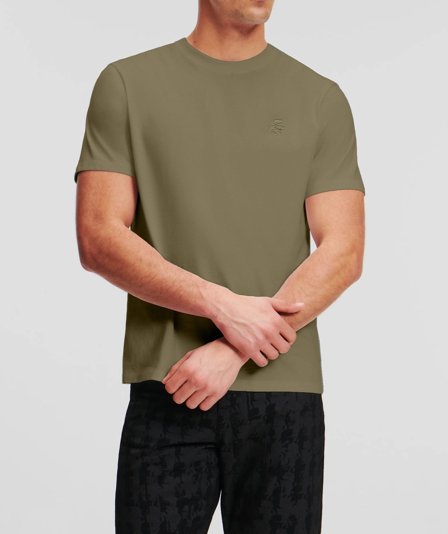 Karl Lagerfeld vyriški marškinėliai