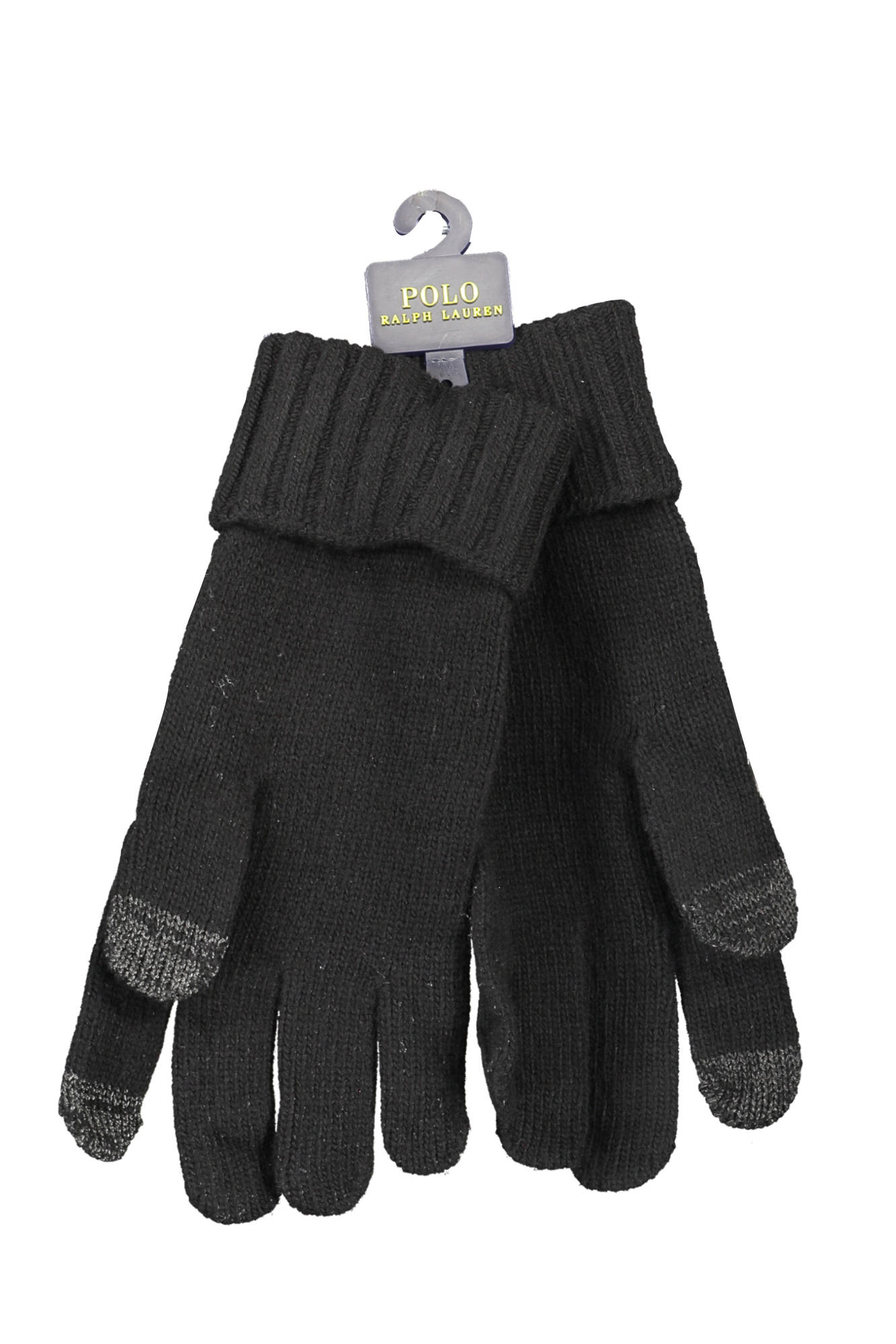 Ralph Lauren vyriškos pirštinės – juoda spalvos, juoda spalva, nuotrauka 2