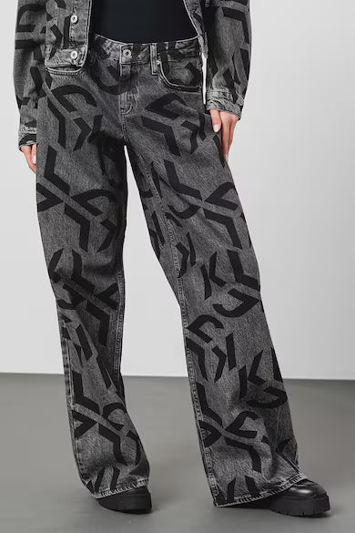 Karl Lagerfeld jeans moteriški džinsai