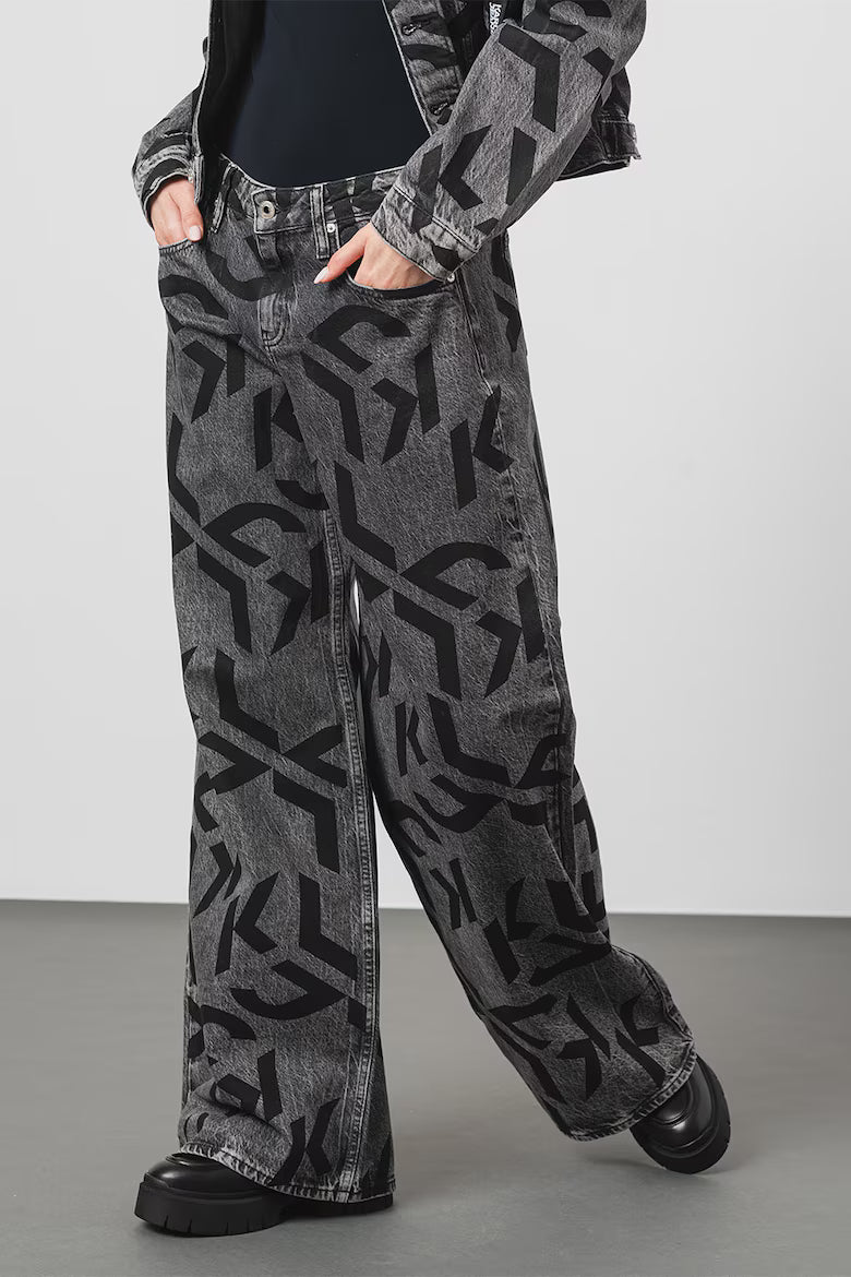 Karl Lagerfeld jeans moteriški džinsai