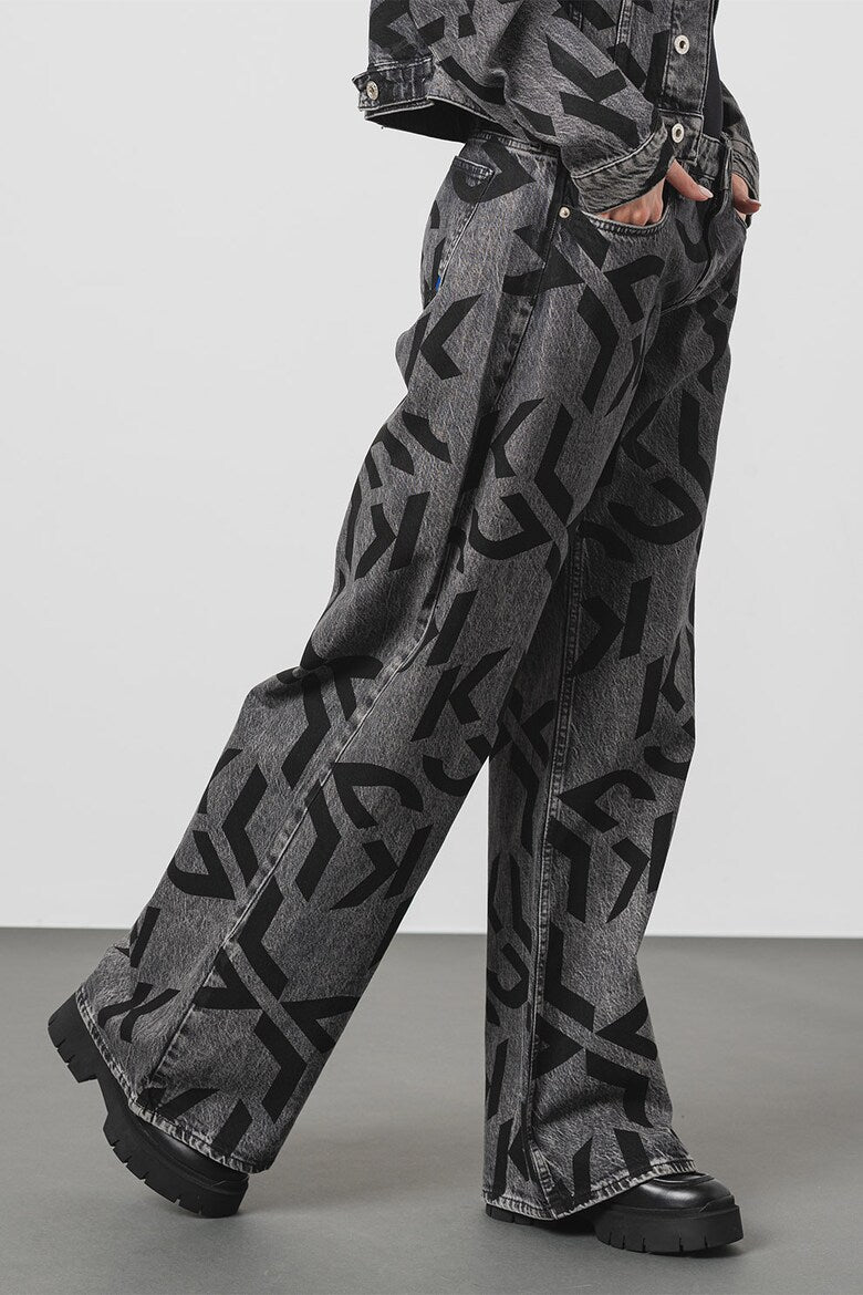 Karl Lagerfeld jeans moteriški džinsai