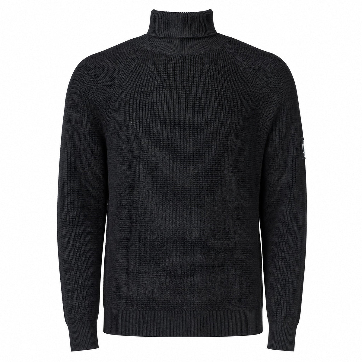 Calvin Klein vyriškas megztinis – juoda spalvos, juoda spalva