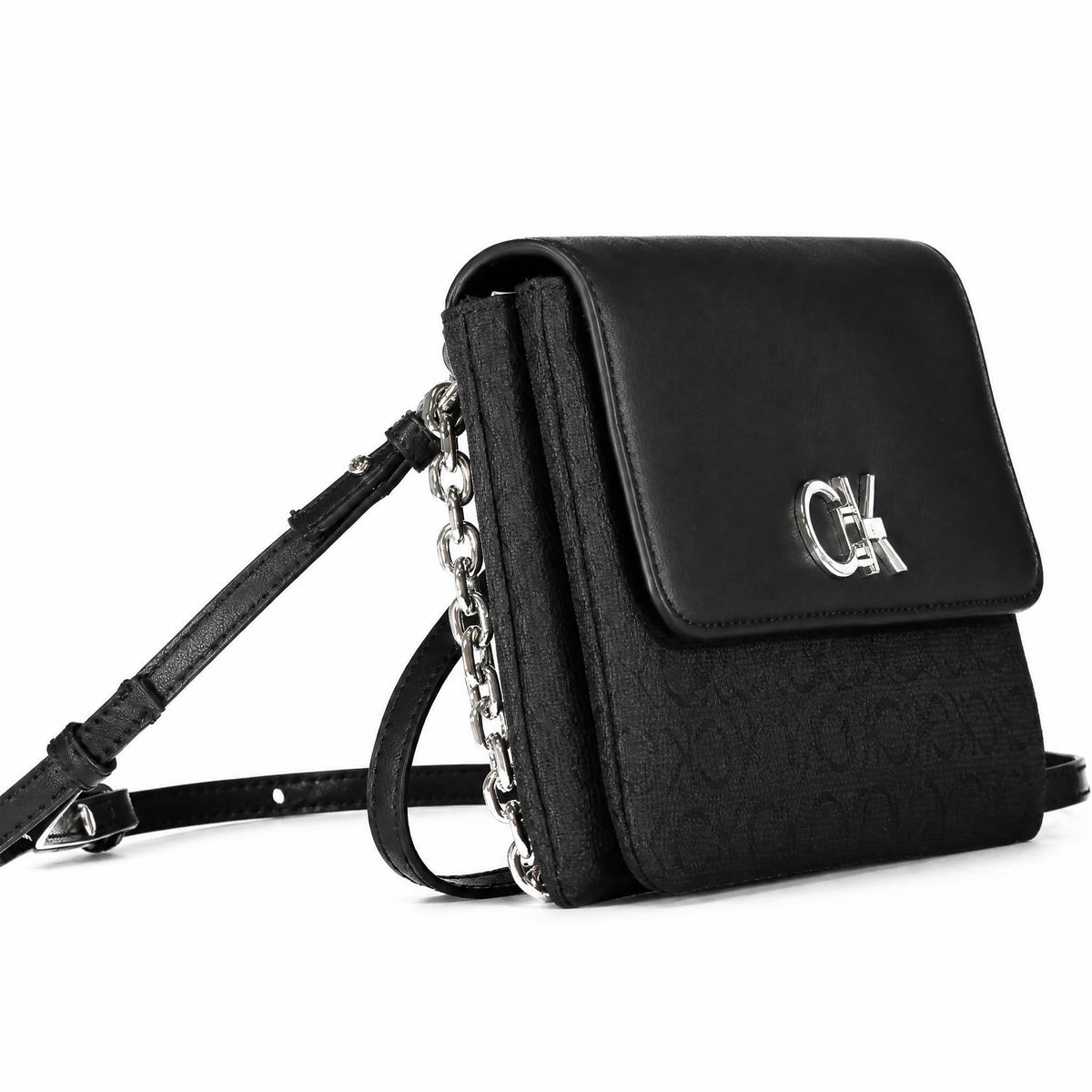 Calvin Klein moteriška rankinė – juoda spalvos, juoda spalva, nuotrauka 3