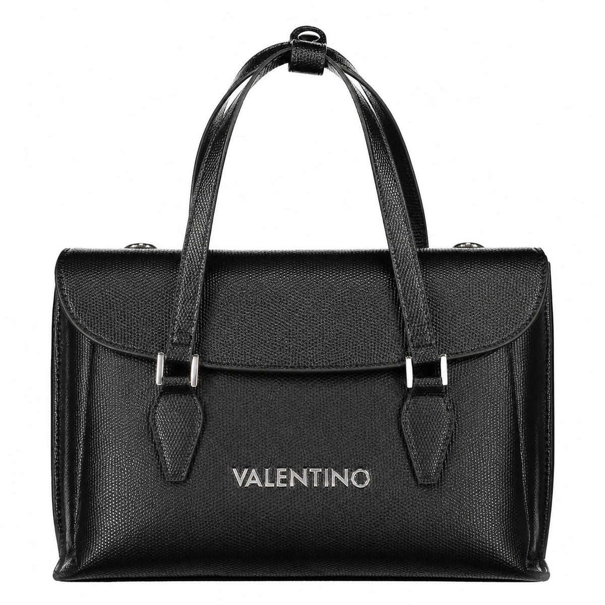 Valentino moteriška rankinė – juoda spalvos, juoda spalva