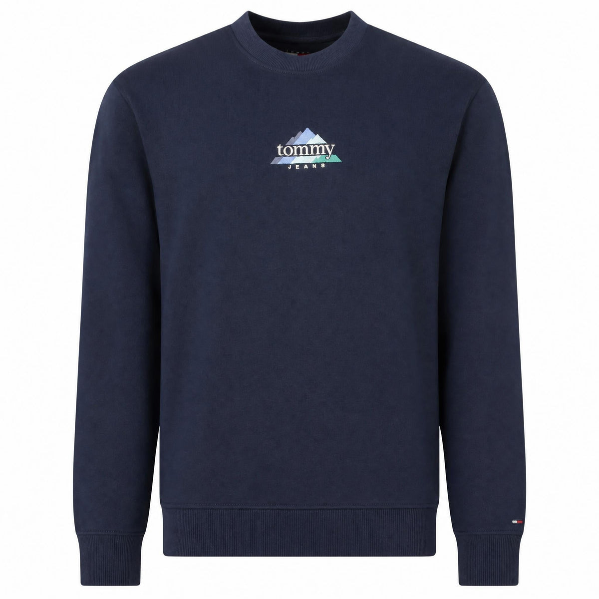 Tommy Hilfiger vyriškas džemperis – mėlyna spalvos, mėlyna spalva