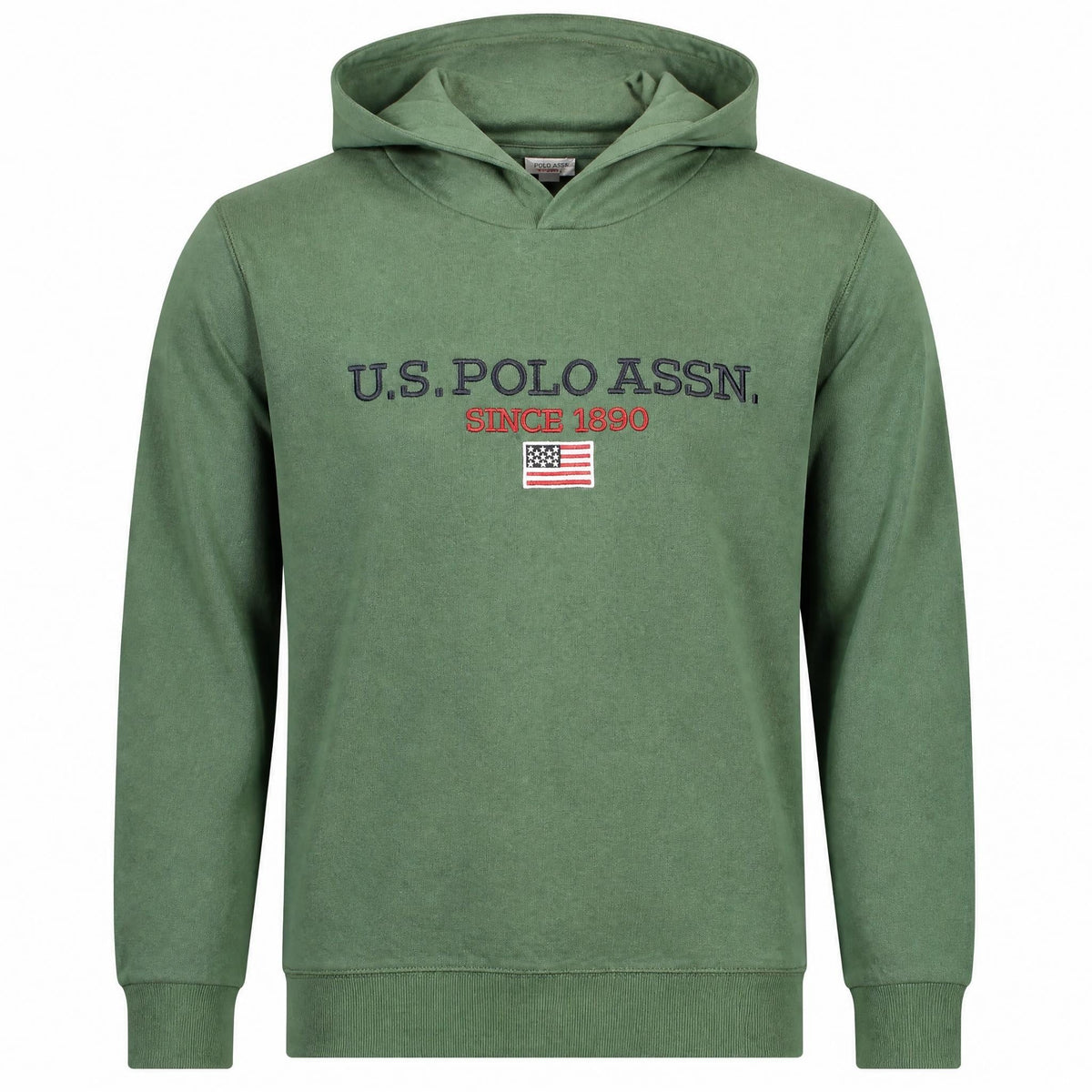 U.S. Polo Assn. vyriškas džemperis – žalios spalvos, žalios spalvos
