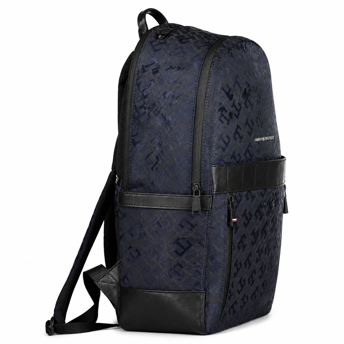 Tommy Hilfiger vyriška kuprinė – mėlynos spalvos, mėlynos spalvos, nuotrauka 3