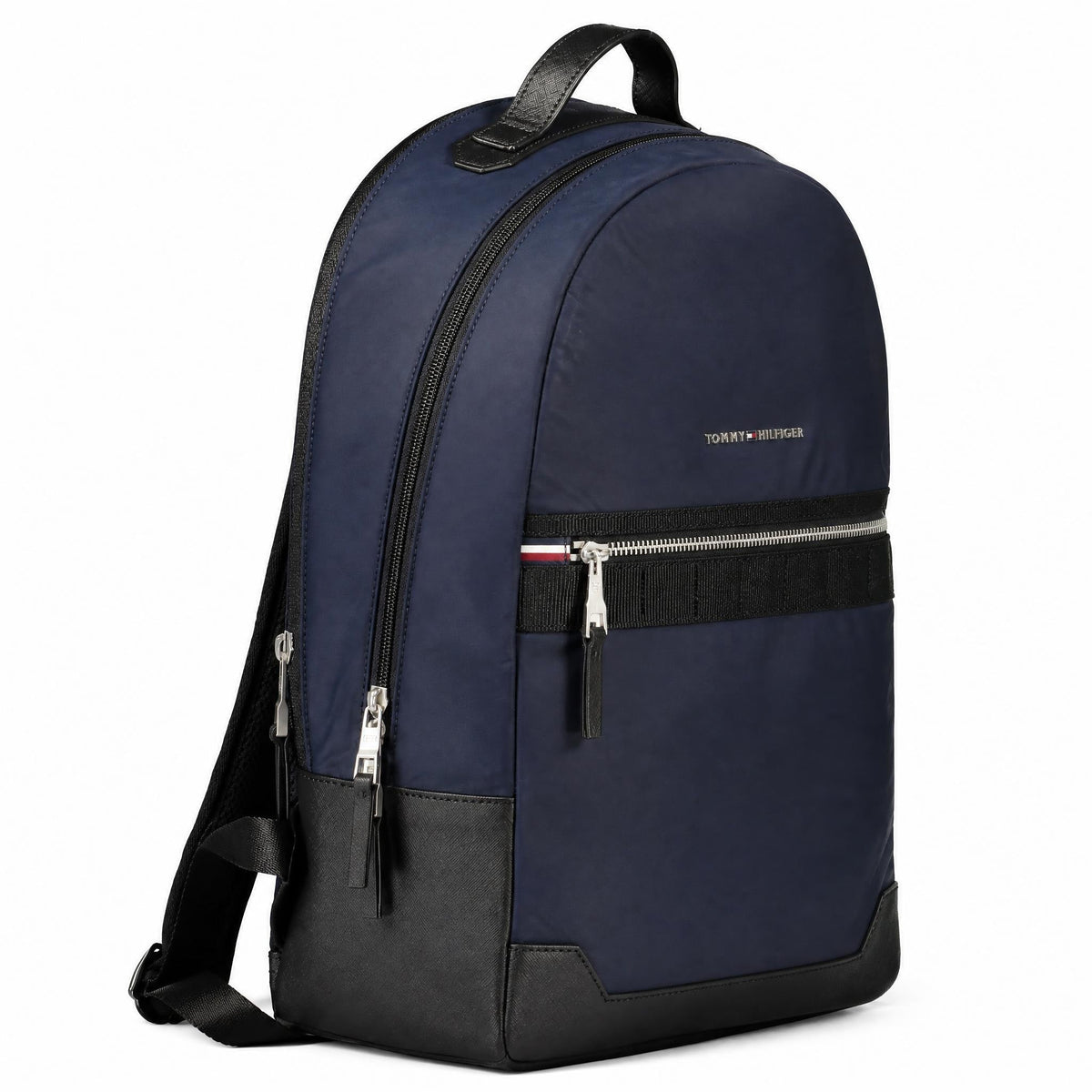Tommy Hilfiger vyriška kuprinė – mėlynos spalvos, mėlynos spalvos, nuotrauka 3