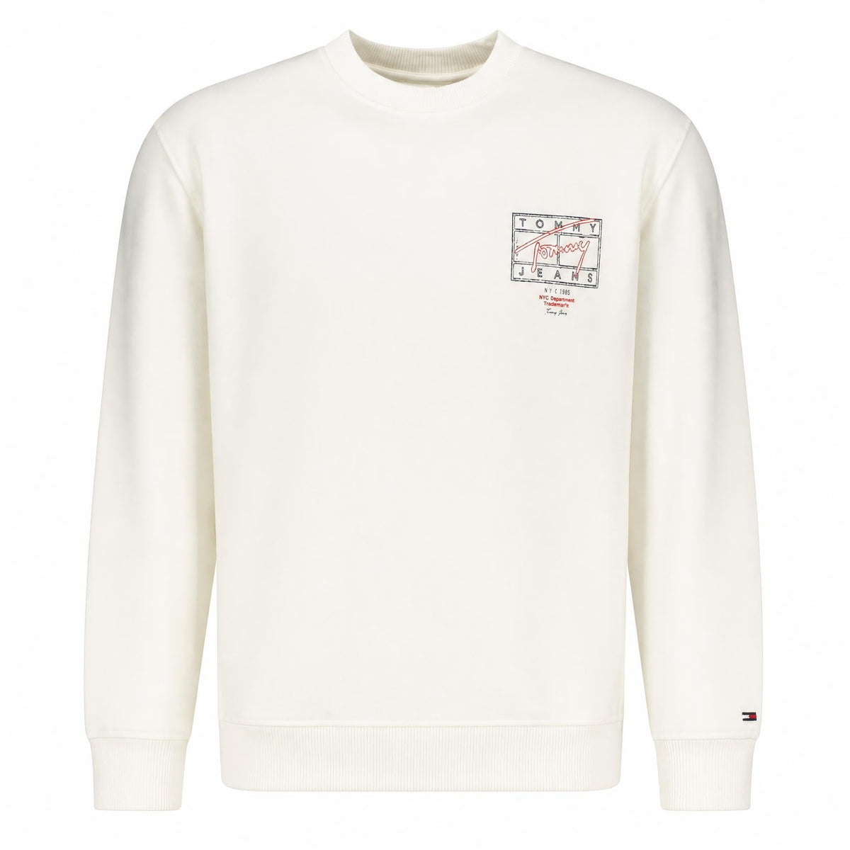Tommy Hilfiger vyriškas džemperis – baltos spalvos, baltos spalvos