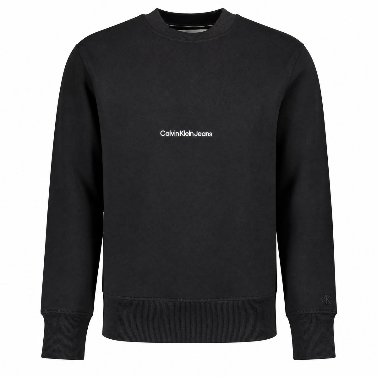 Calvin Klein vyriškas džemperis – juodos spalvos, juodos spalvos