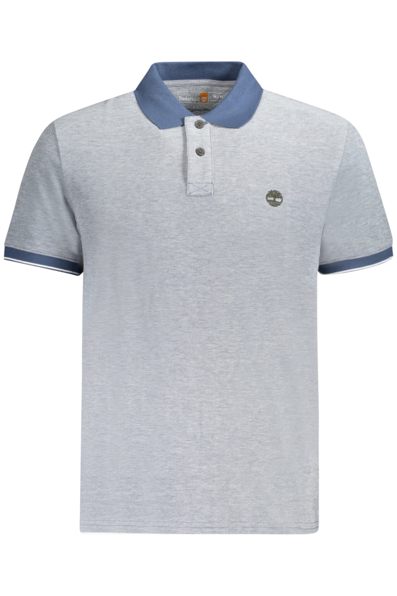 Timberland vyriški polo marškinėliai – mėlyna spalvos, mėlyna spalva