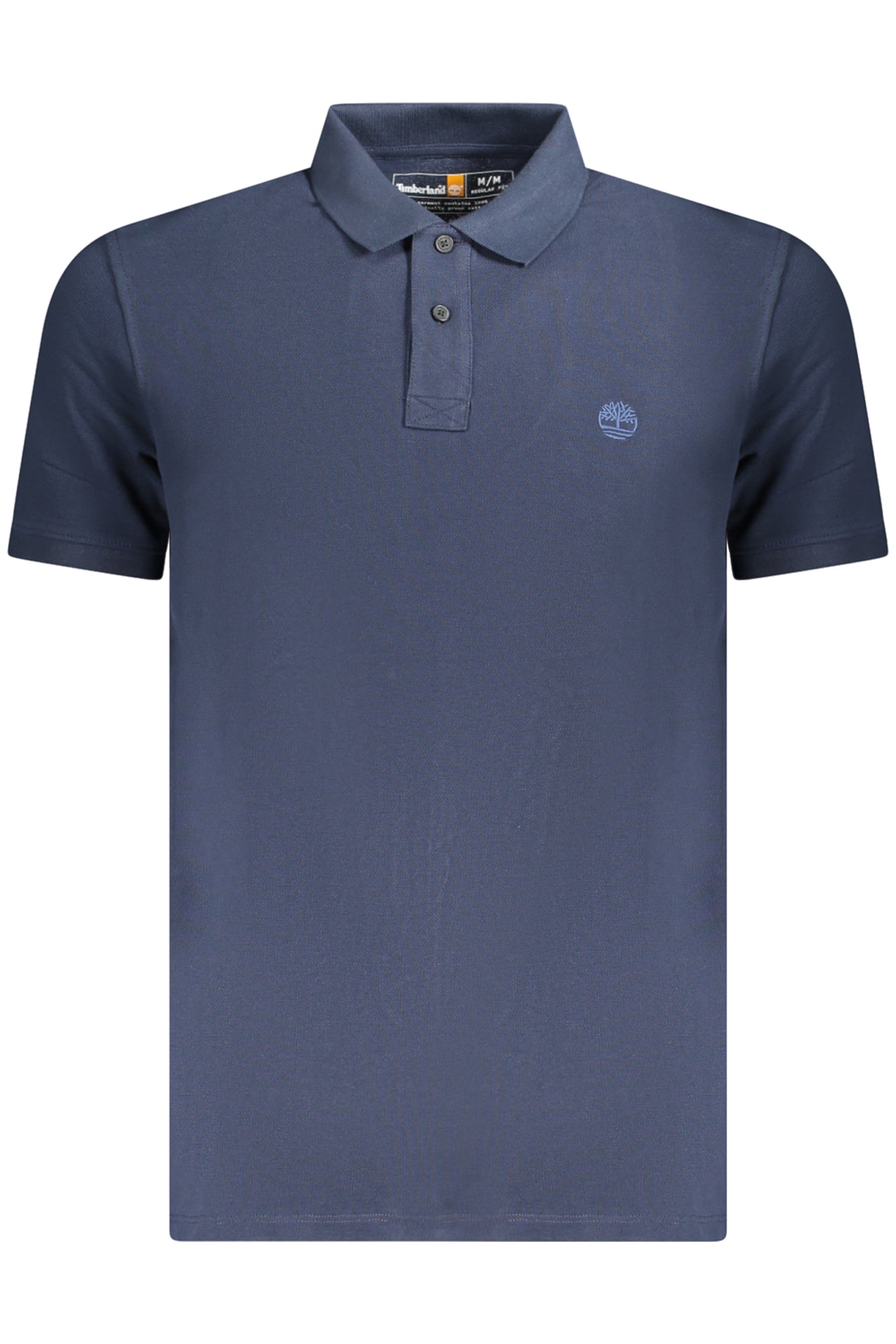 Timberland vyriški polo marškinėliai – mėlynos spalvos, mėlynos spalvos
