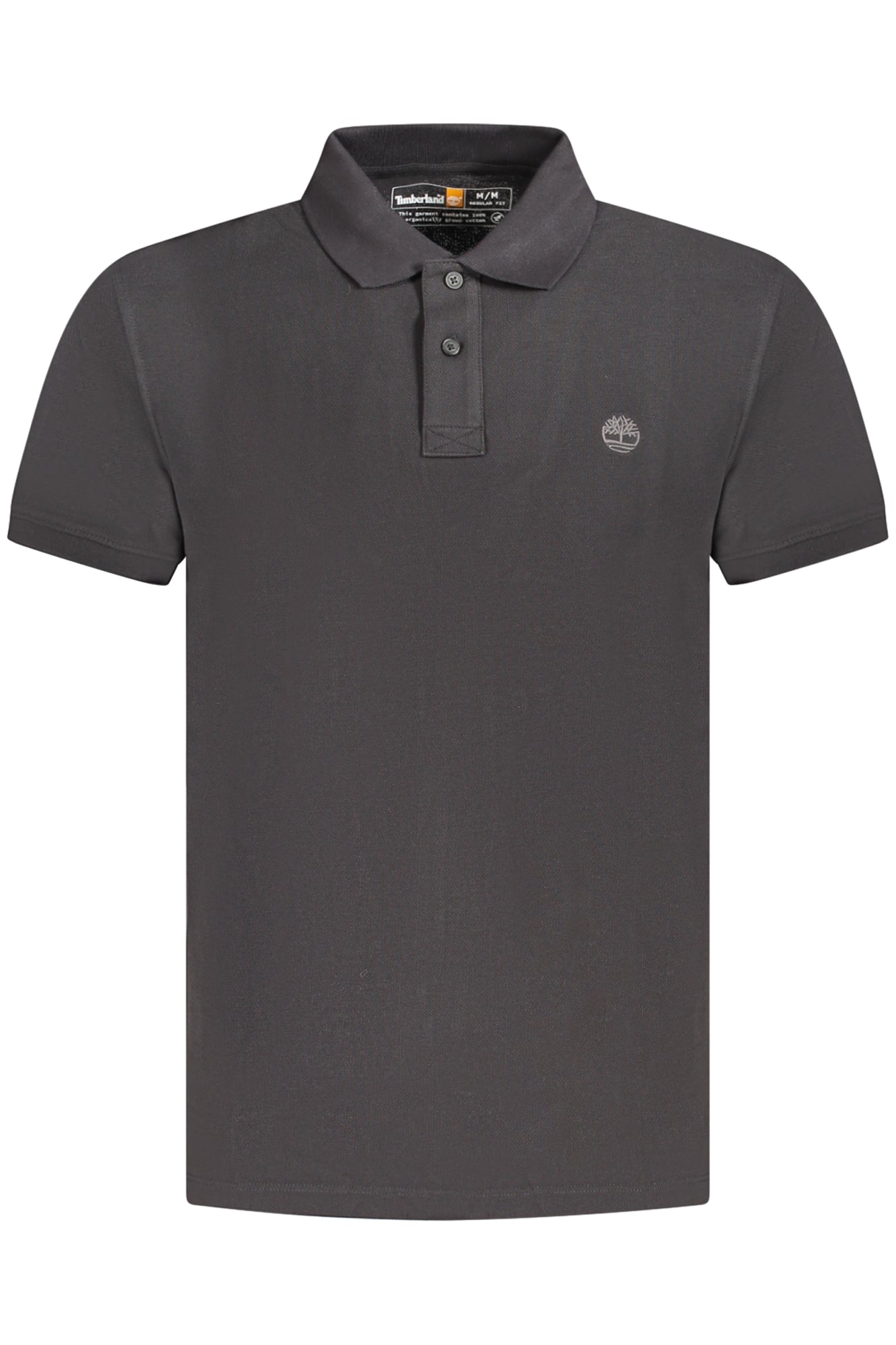 Timberland vyriški polo marškinėliai – juodos spalvos, juodos spalvos
