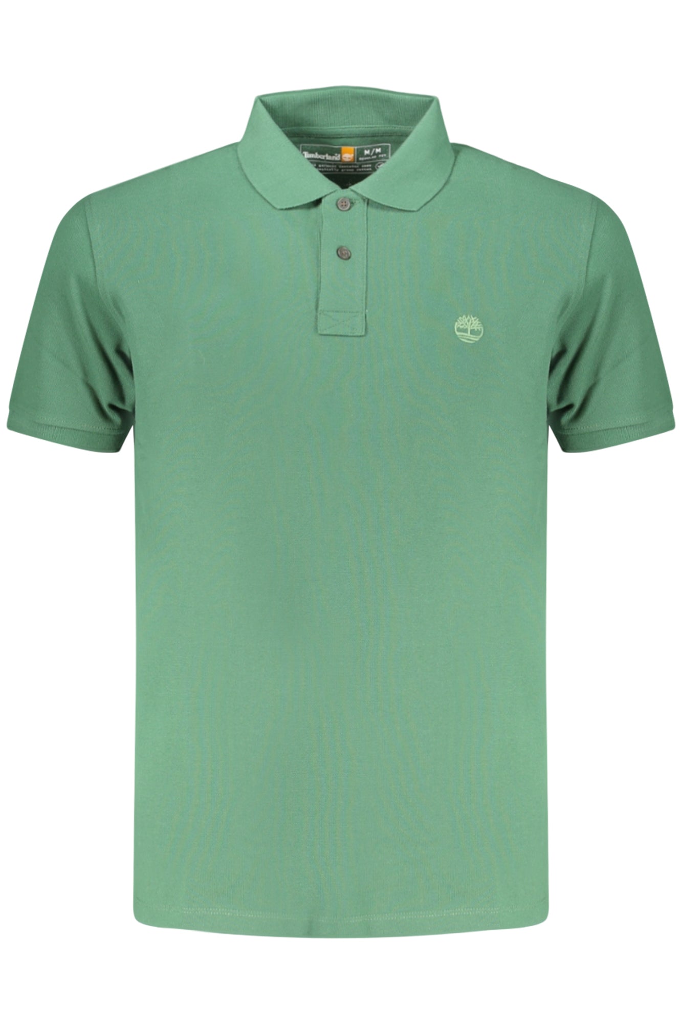 Timberland vyriški polo marškinėliai – žalia spalvos, žalia spalva