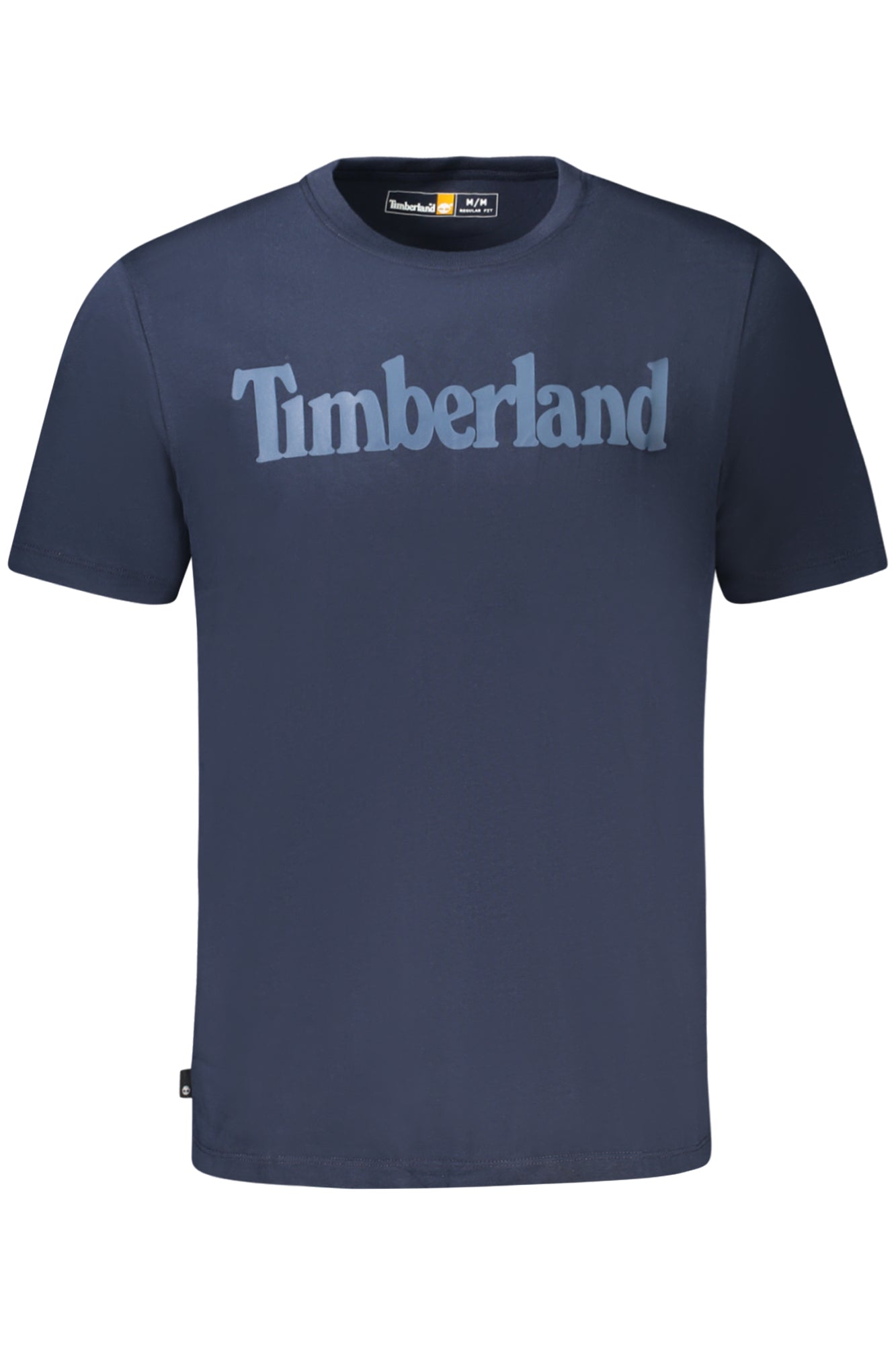 Timberland vyriški marškinėliai – mėlyna spalvos, mėlyna spalva