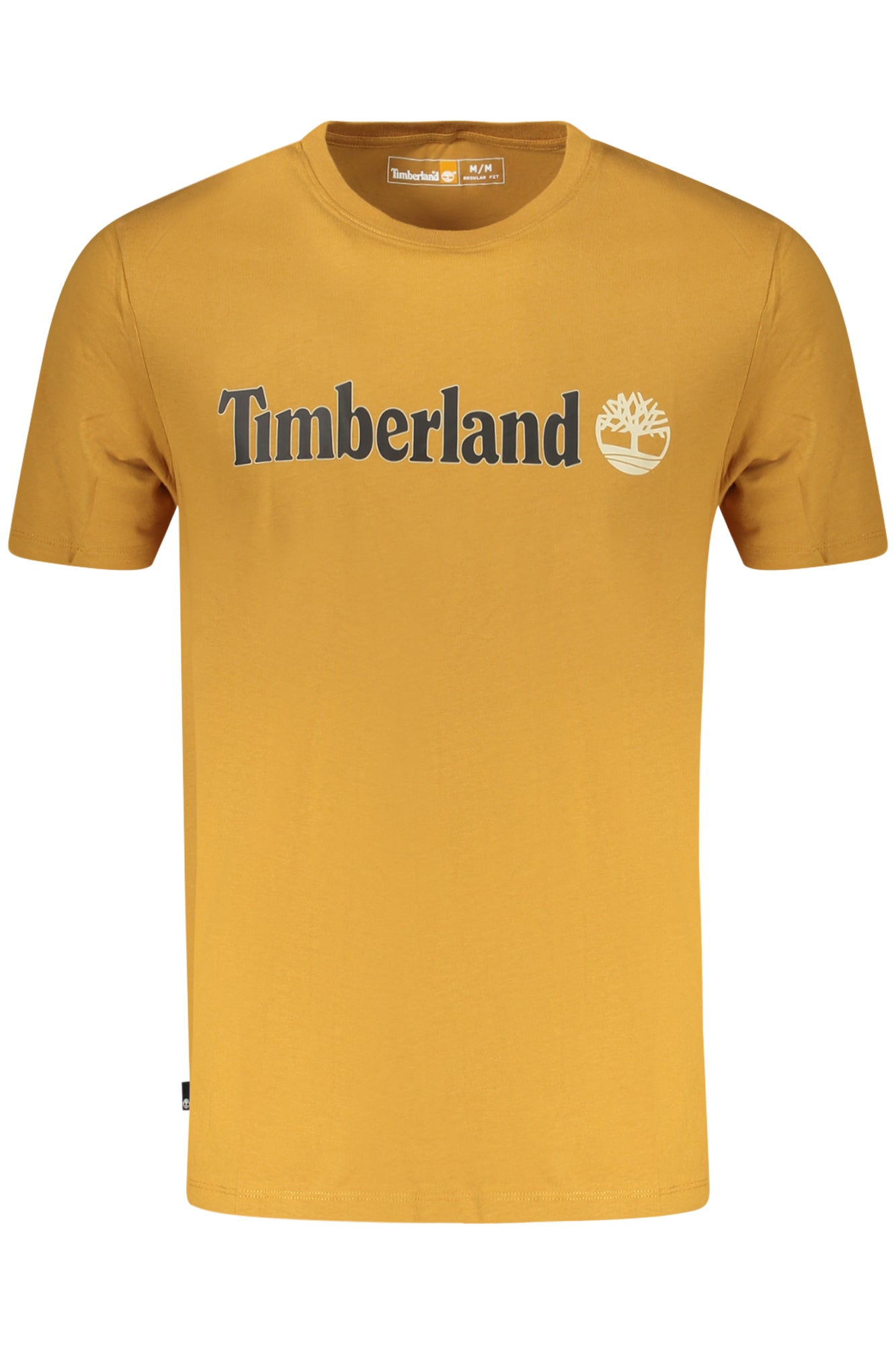 Timberland vyriški marškinėliai – ruda spalvos, ruda spalva