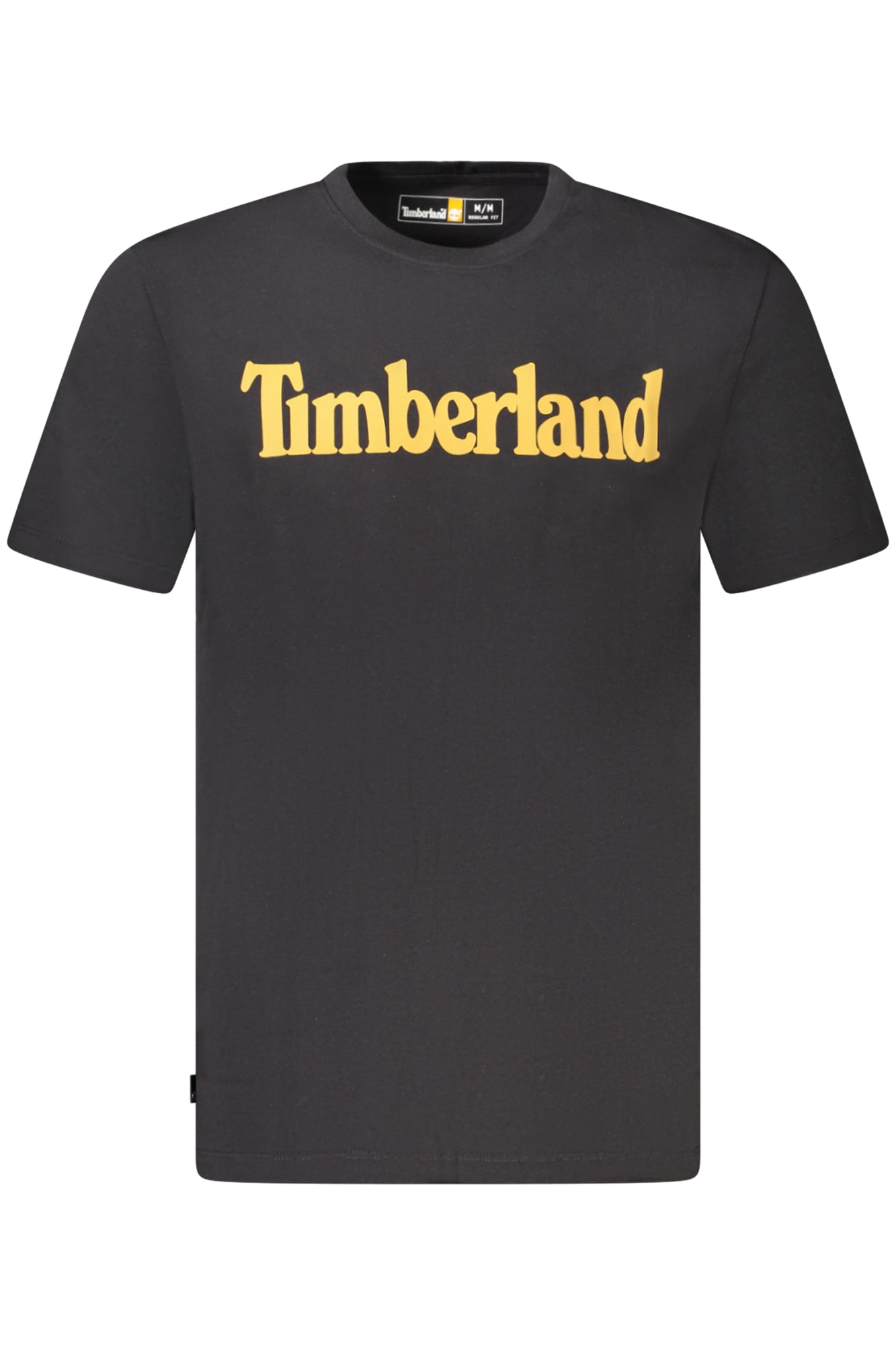 Timberland vyriški marškinėliai – juodos spalvos, juodos spalvos