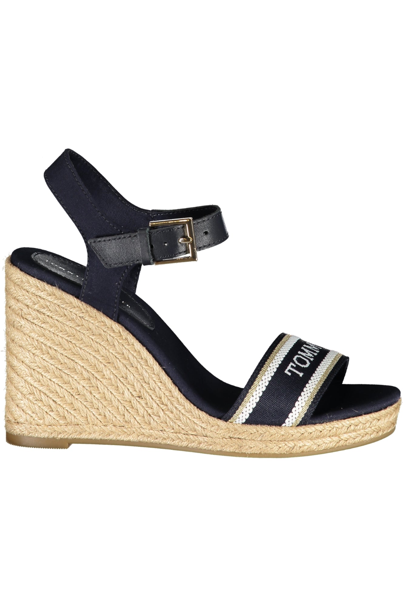 Tommy Hilfiger moteriški sandalai – mėlyna spalvos, mėlyna spalva