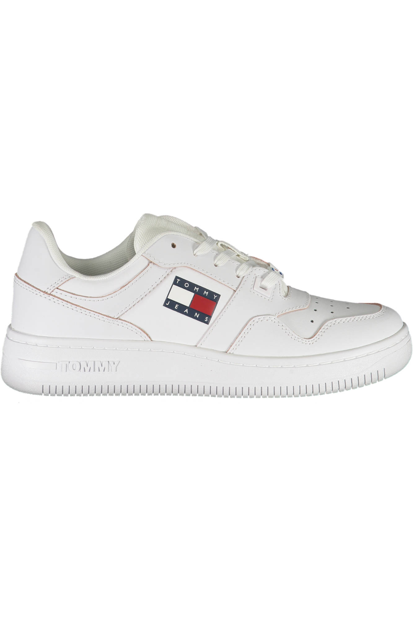 Tommy Hilfiger moteriški laisvalaikio batai – balta spalvos, balta spalva