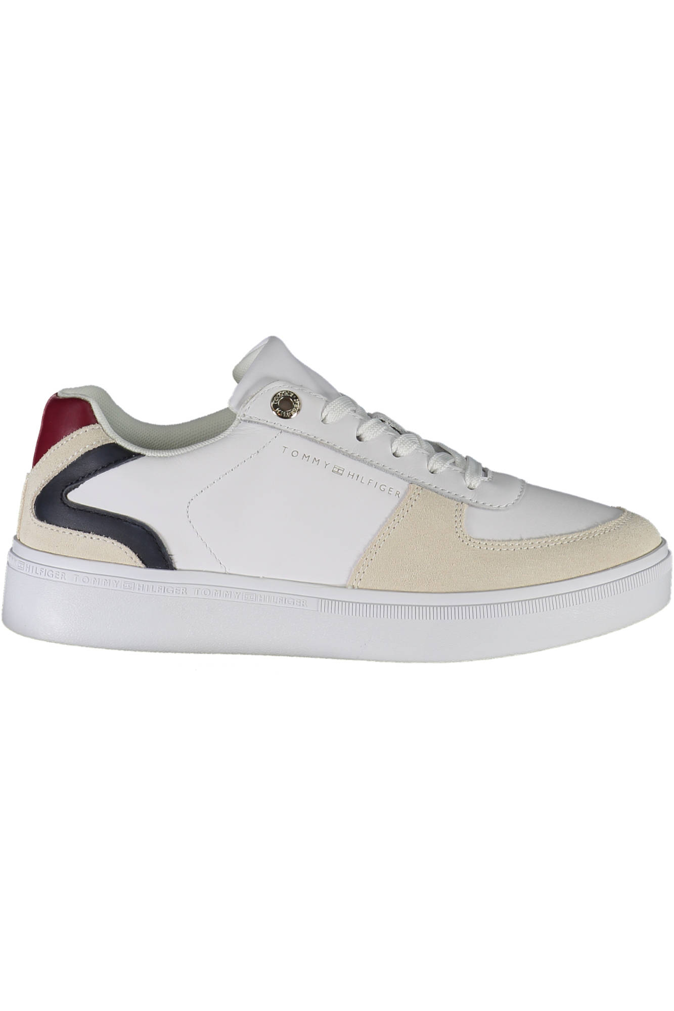 Tommy Hilfiger moteriški laisvalaikio batai – balta spalvos, balta spalva
