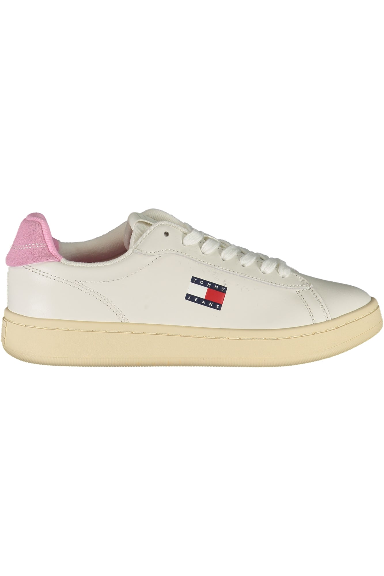 Tommy Hilfiger moteriški laisvalaikio batai – baltos spalvos, baltos spalvos